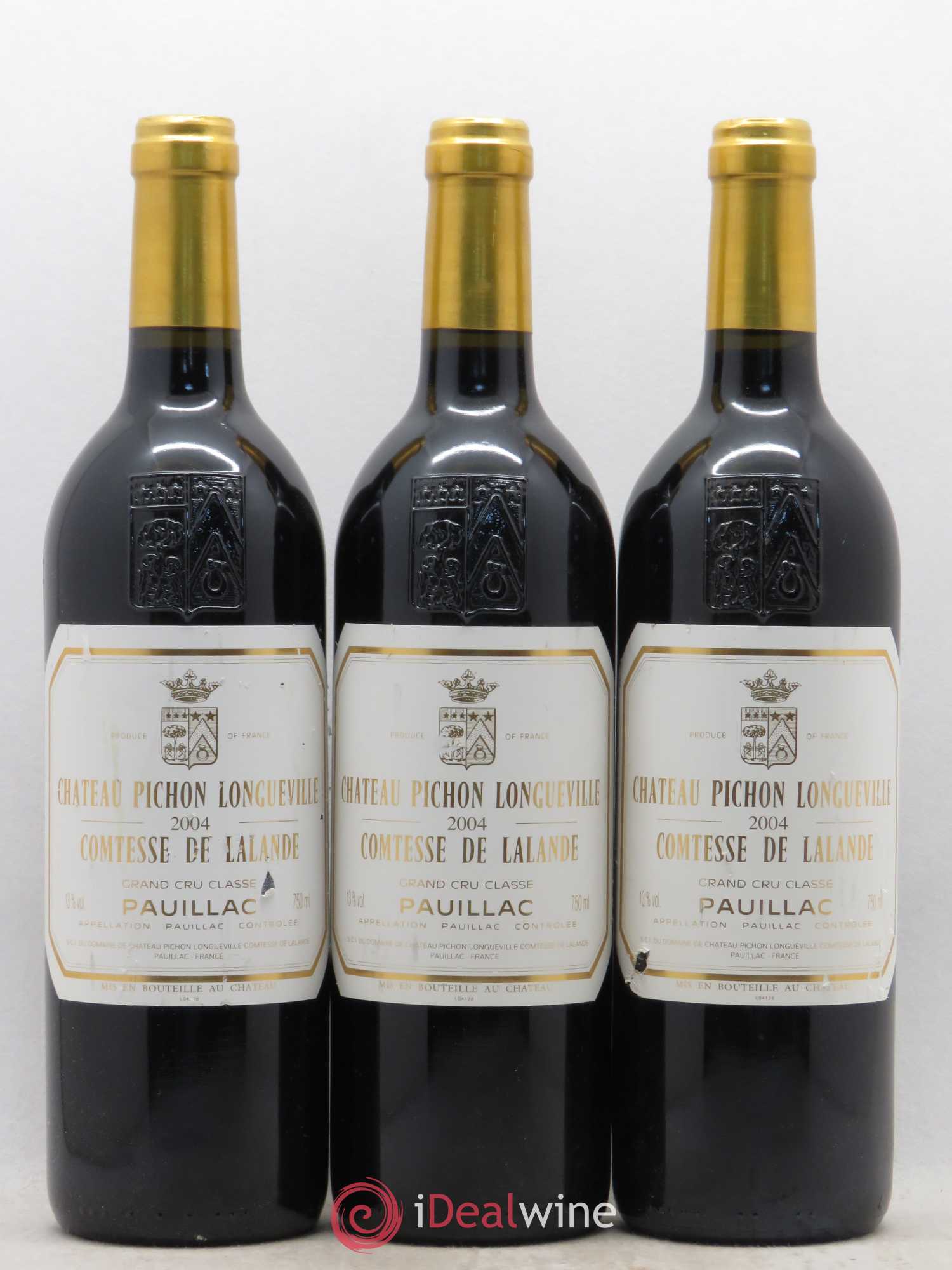 Château Pichon Longueville Comtesse de Lalande 2ème Grand Cru Classé 2004 - Lot de 6 bouteilles - 2