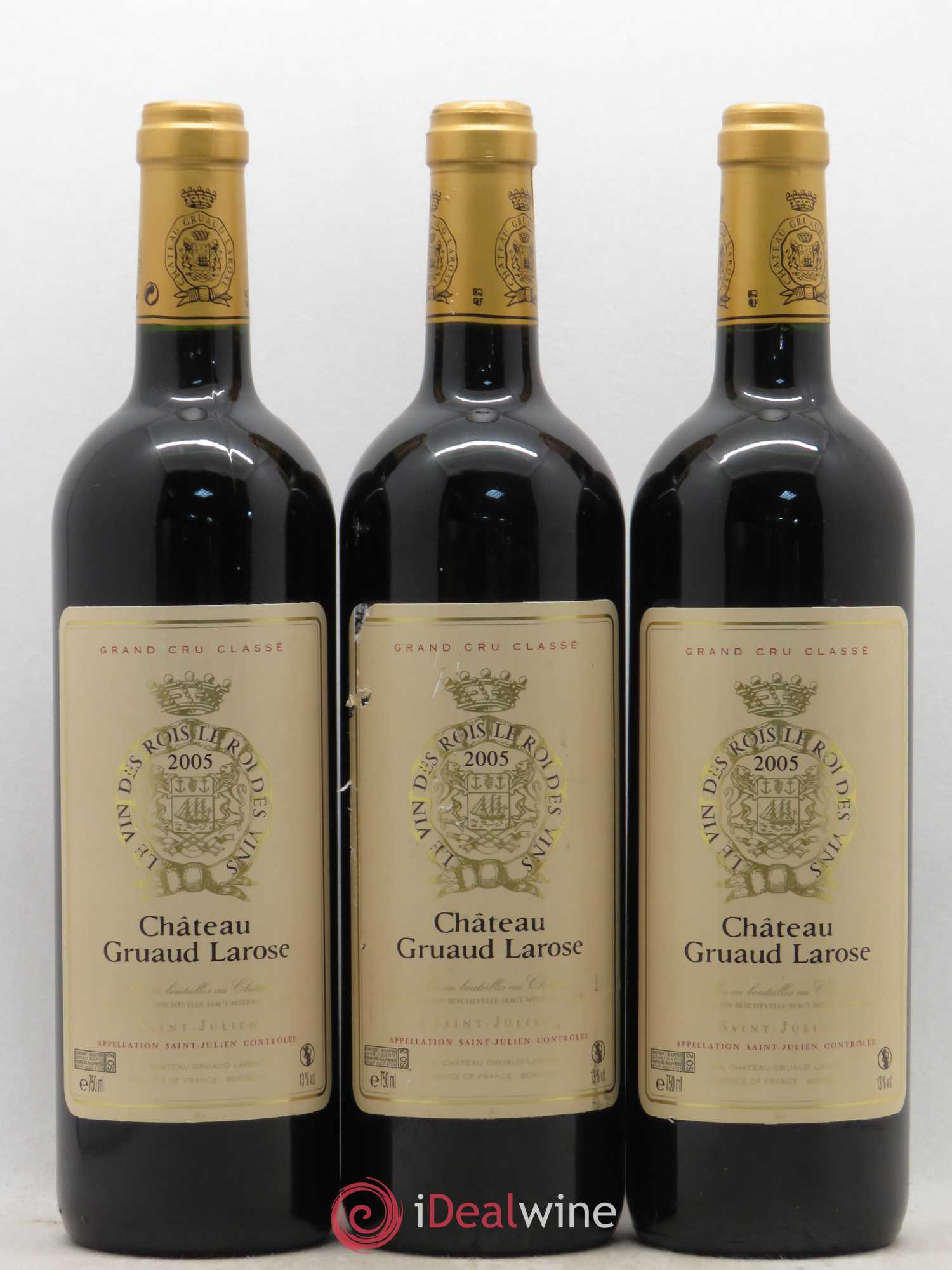 Château Gruaud Larose 2ème Grand Cru Classé 2005 - Lot de 6 bouteilles - 2
