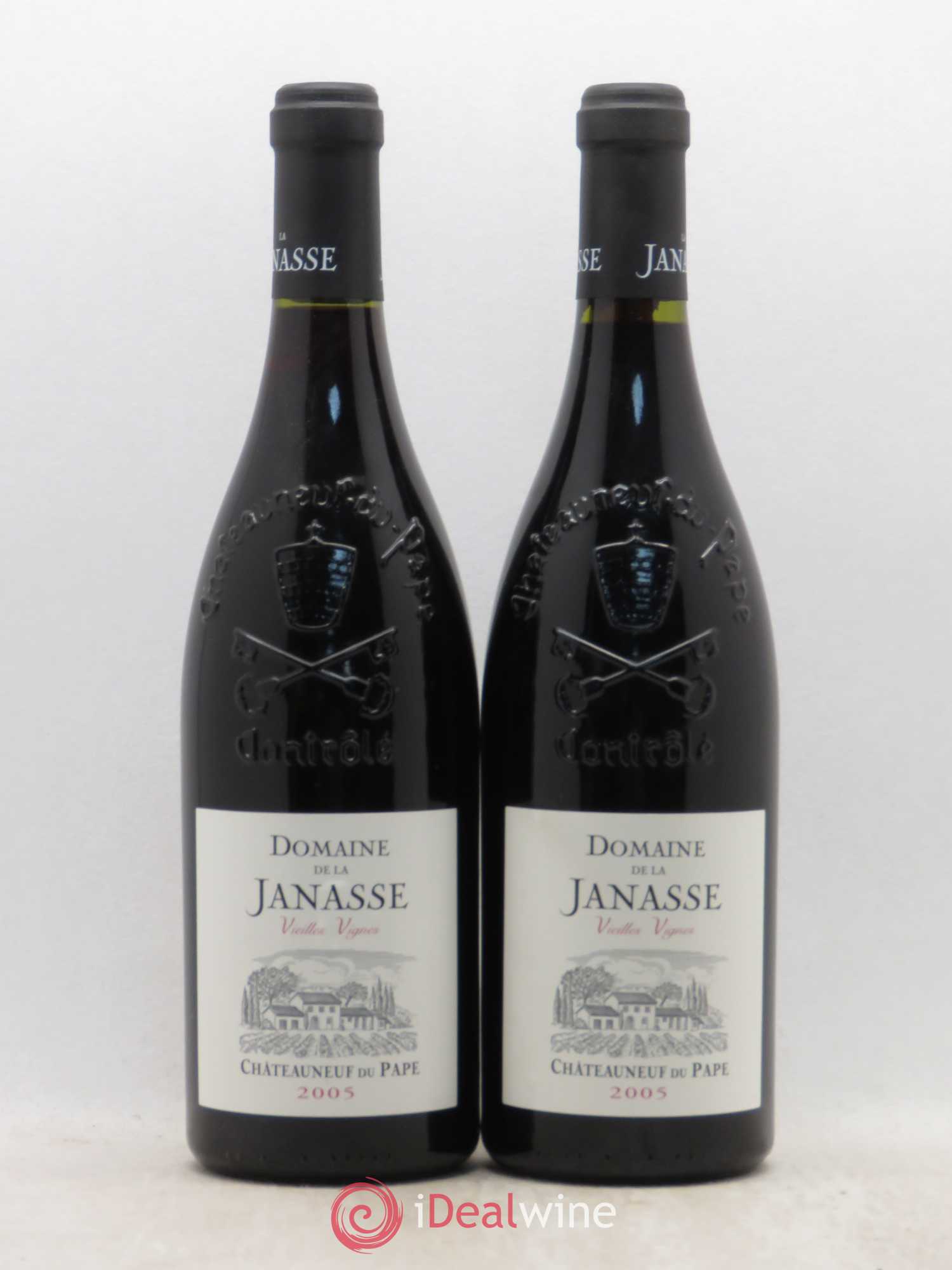 Châteauneuf-du-Pape Cuvée Vieilles Vignes La Janasse (Domaine de) 2005 - Lot de 2 bouteilles - 0