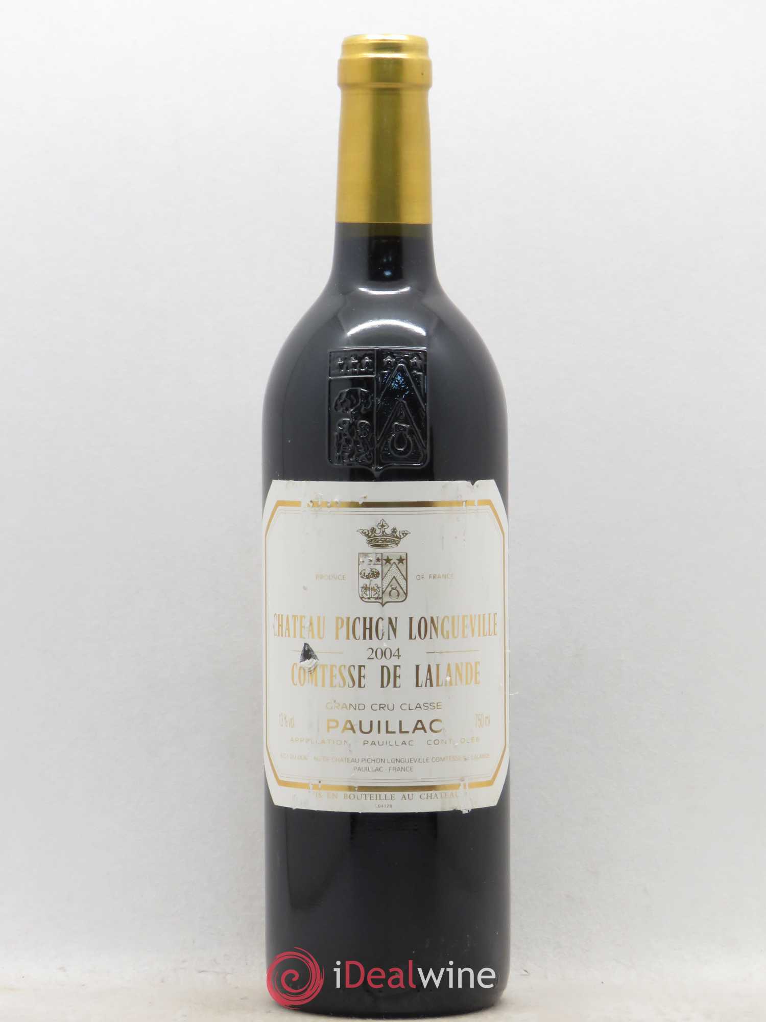 Château Pichon Longueville Comtesse de Lalande 2ème Grand Cru Classé 2004 - Lot de 1 bouteille - 0
