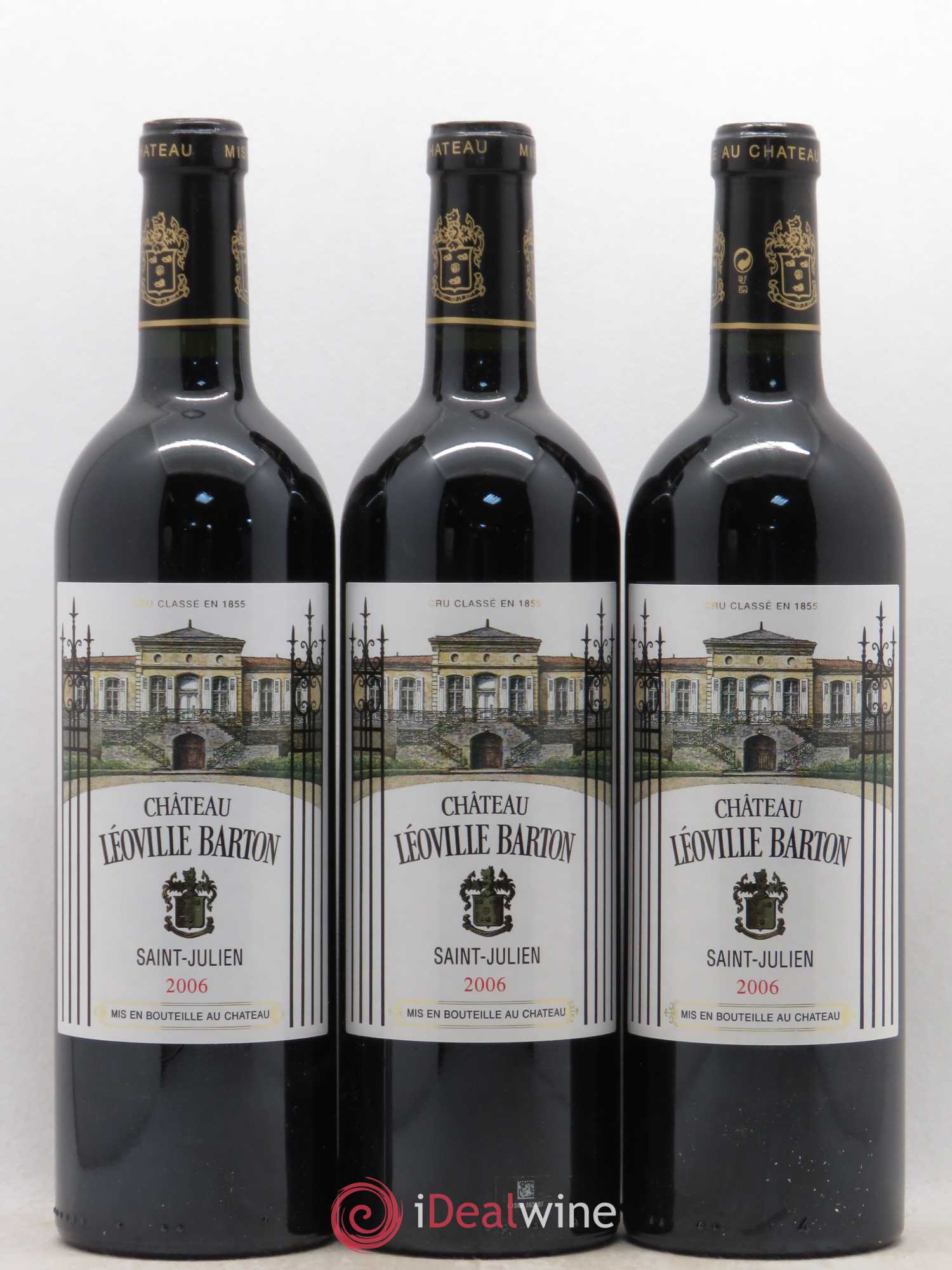 Château Léoville Barton 2ème Grand Cru Classé 2006 - Lot de 12 bouteilles - 1