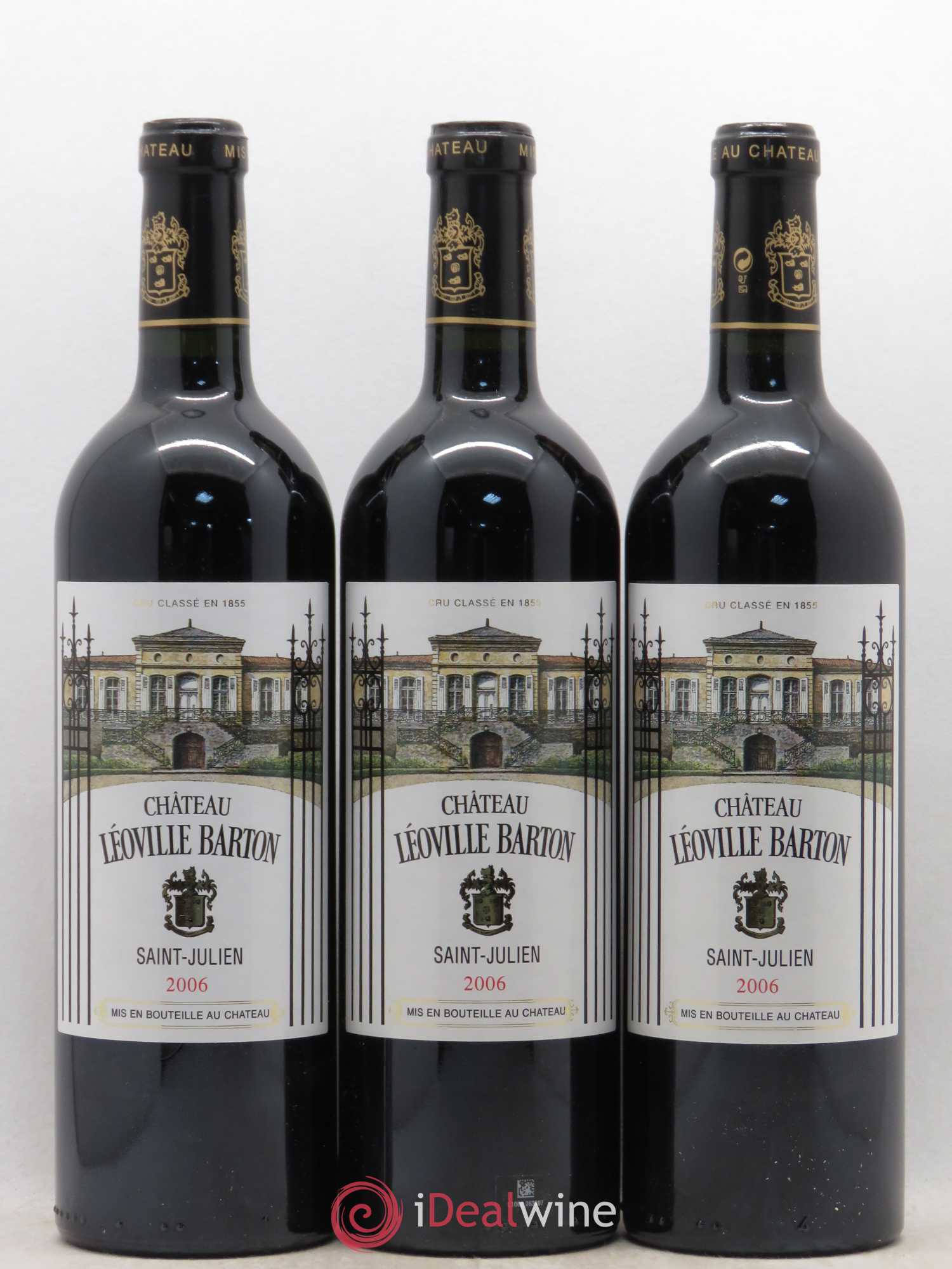 Château Léoville Barton 2ème Grand Cru Classé 2006 - Lot de 12 bouteilles - 2