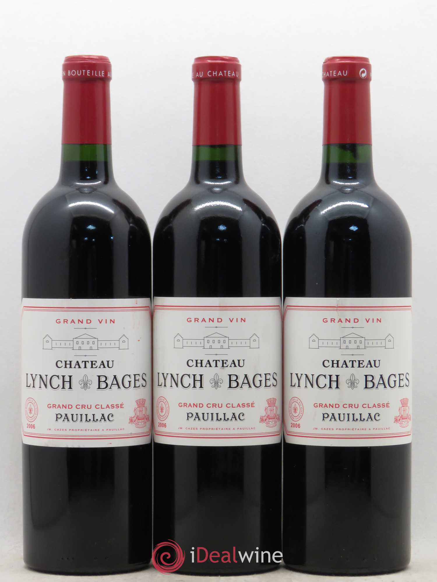 Château Lynch Bages 5ème Grand Cru Classé 2006 - Lot de 6 bouteilles - 1