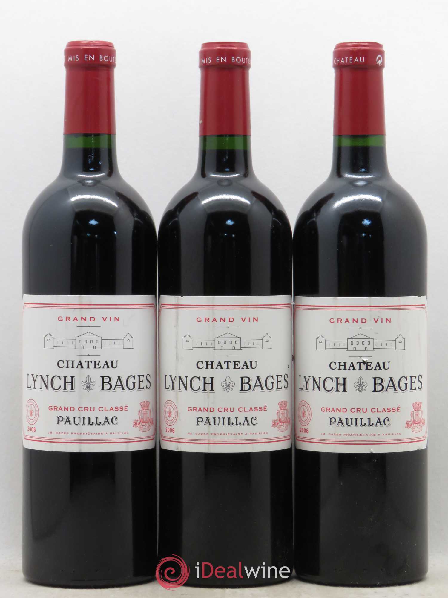 Château Lynch Bages 5ème Grand Cru Classé 2006 - Lot de 12 bouteilles - 3