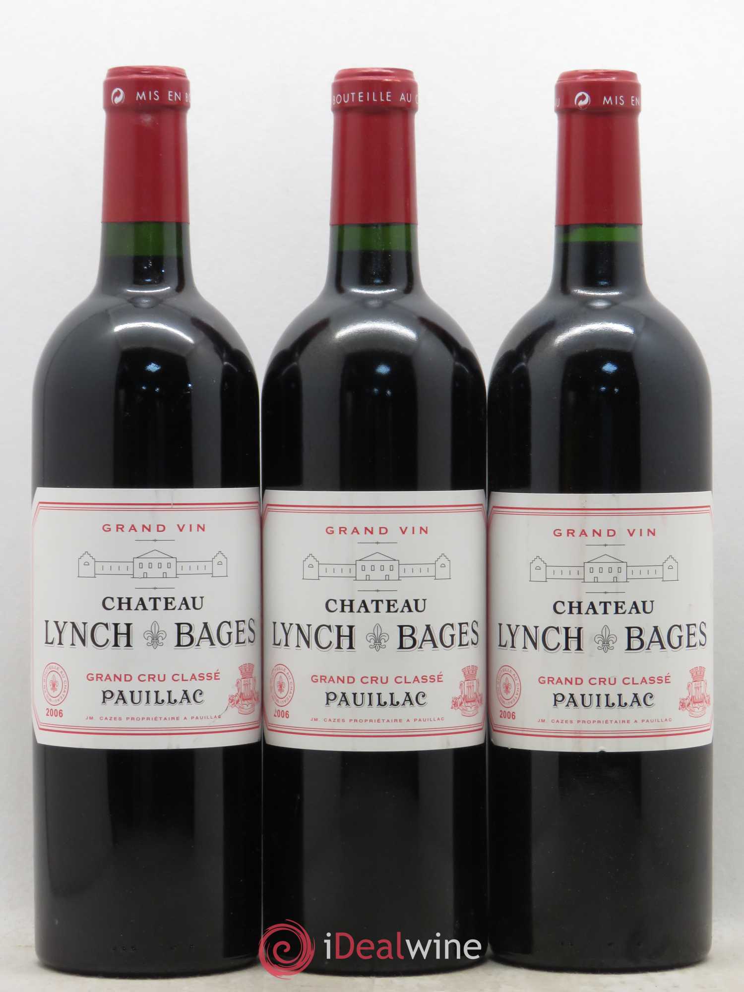 Château Lynch Bages 5ème Grand Cru Classé 2006 - Lot de 12 bouteilles - 4