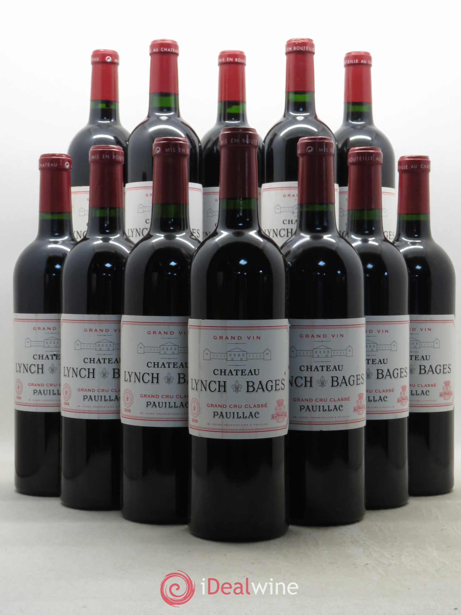 Château Lynch Bages 5ème Grand Cru Classé 2006 - Lot de 12 bouteilles - 0