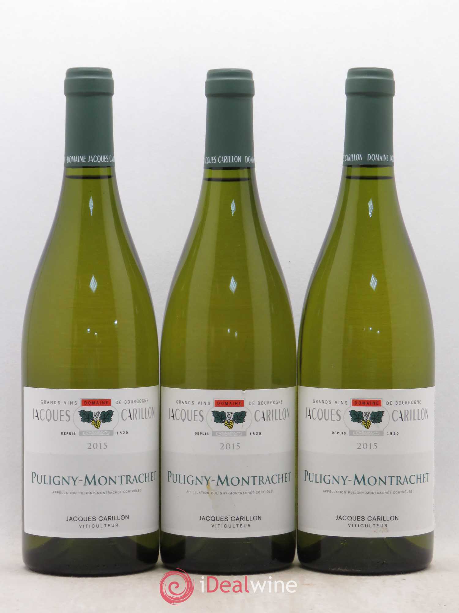 Puligny-Montrachet Jacques Carillon 2015 - Lot de 3 bouteilles - 0