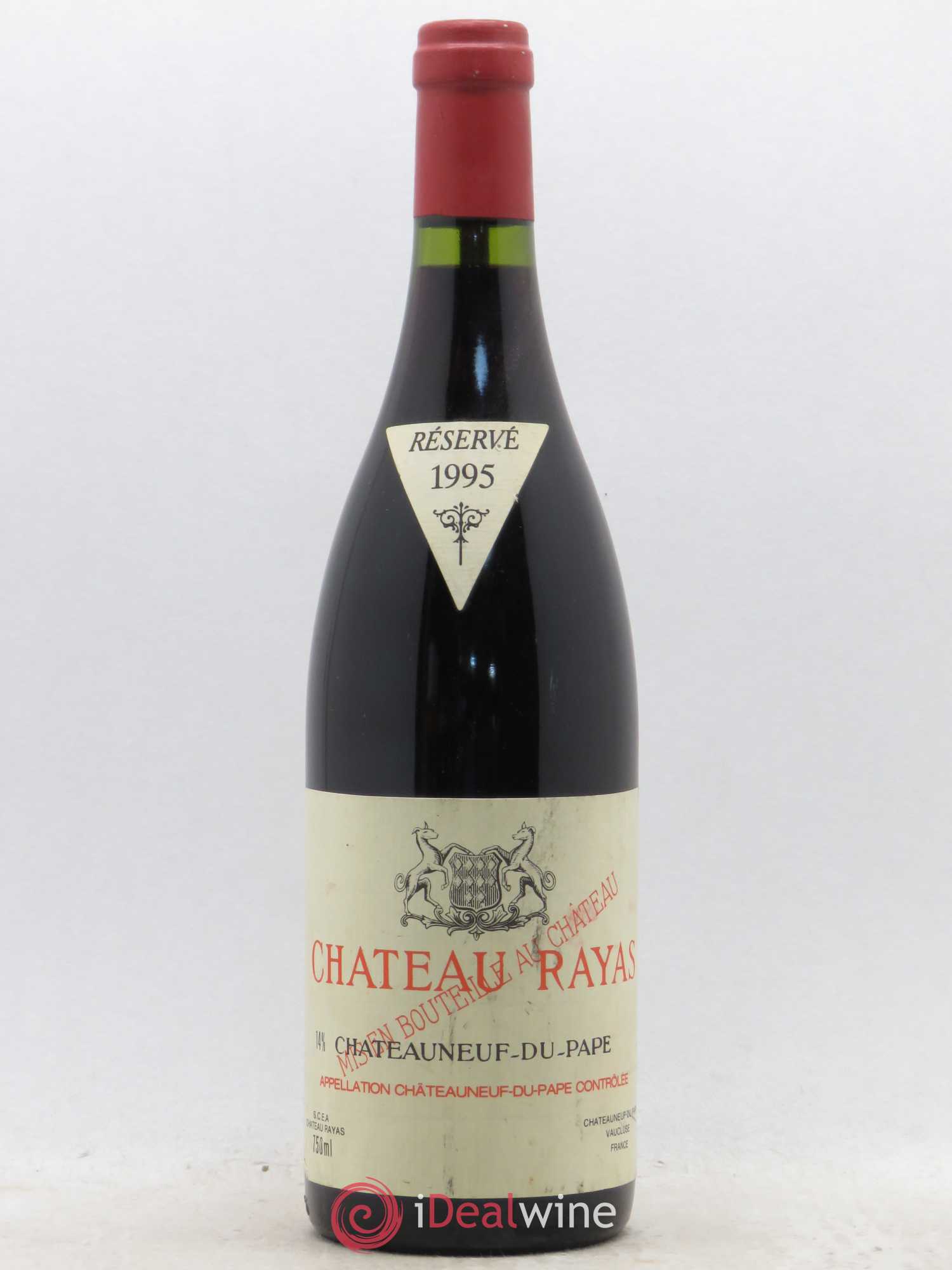 Châteauneuf-du-Pape Château Rayas Emmanuel Reynaud 1995 - Lot de 1 bouteille - 0