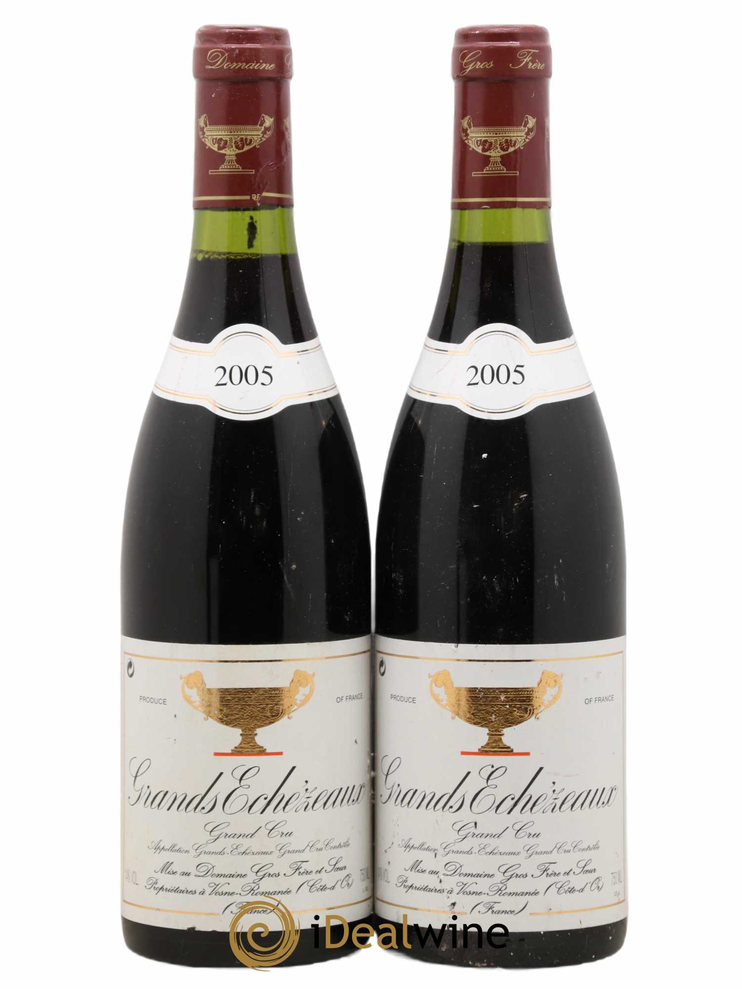 Grands-Echezeaux Grand Cru Gros Frère & Soeur 2005 - Lot de 2 bouteilles - 0