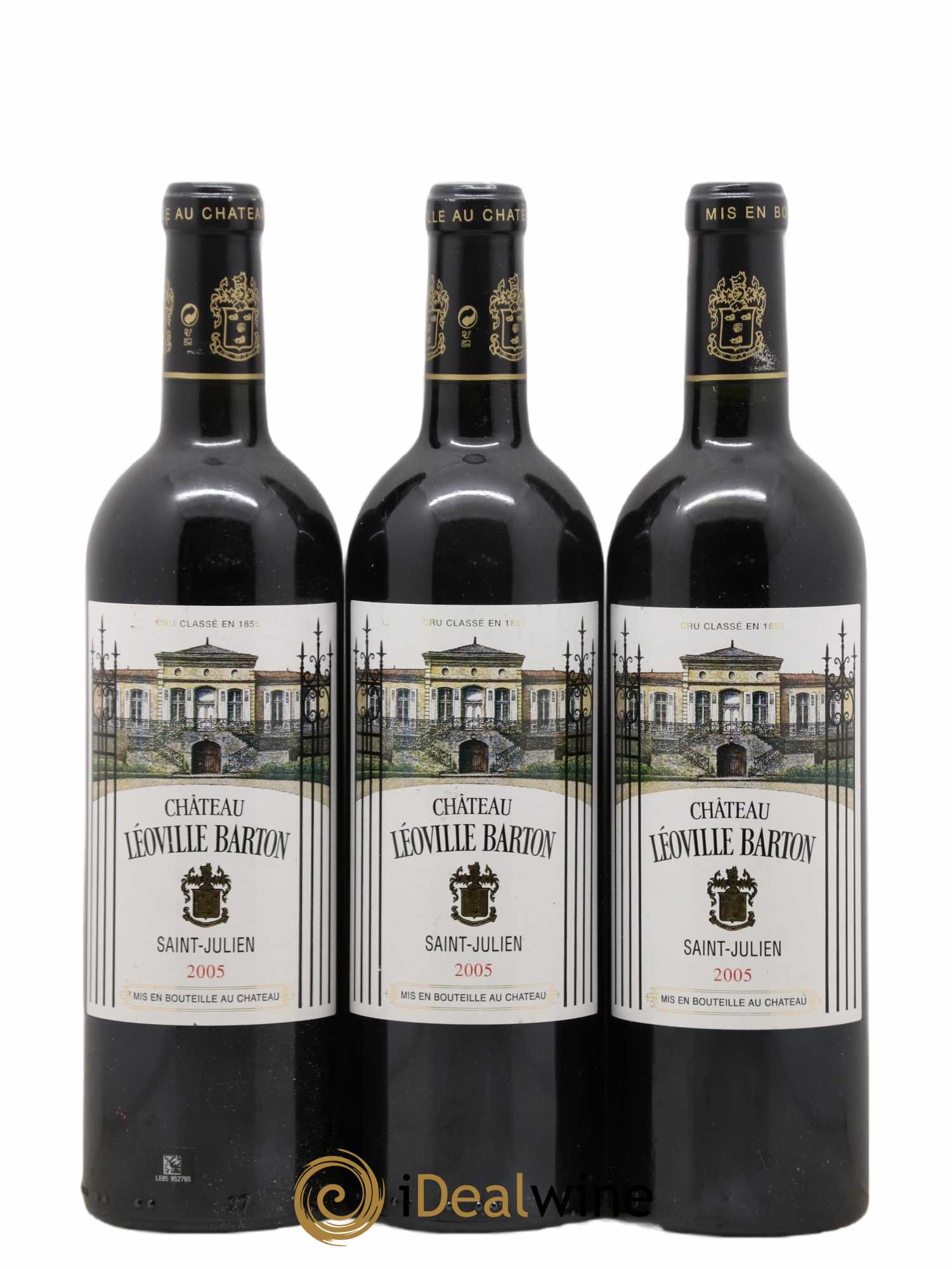 Château Léoville Barton 2ème Grand Cru Classé 2005 - Lot de 6 bouteilles - 1