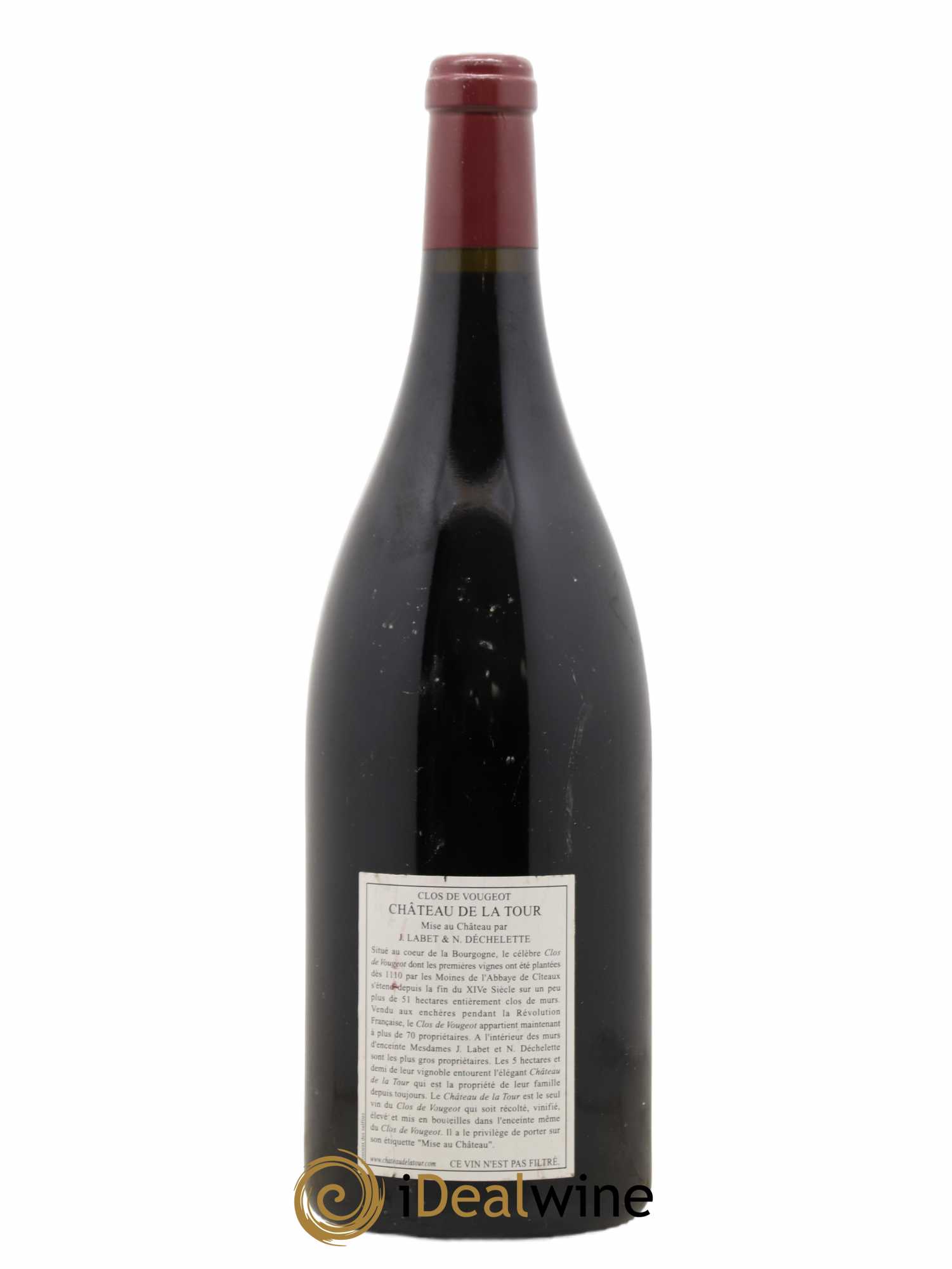Clos de Vougeot Grand Cru Château de La Tour 2005 - Lot de 1 magnum - 1