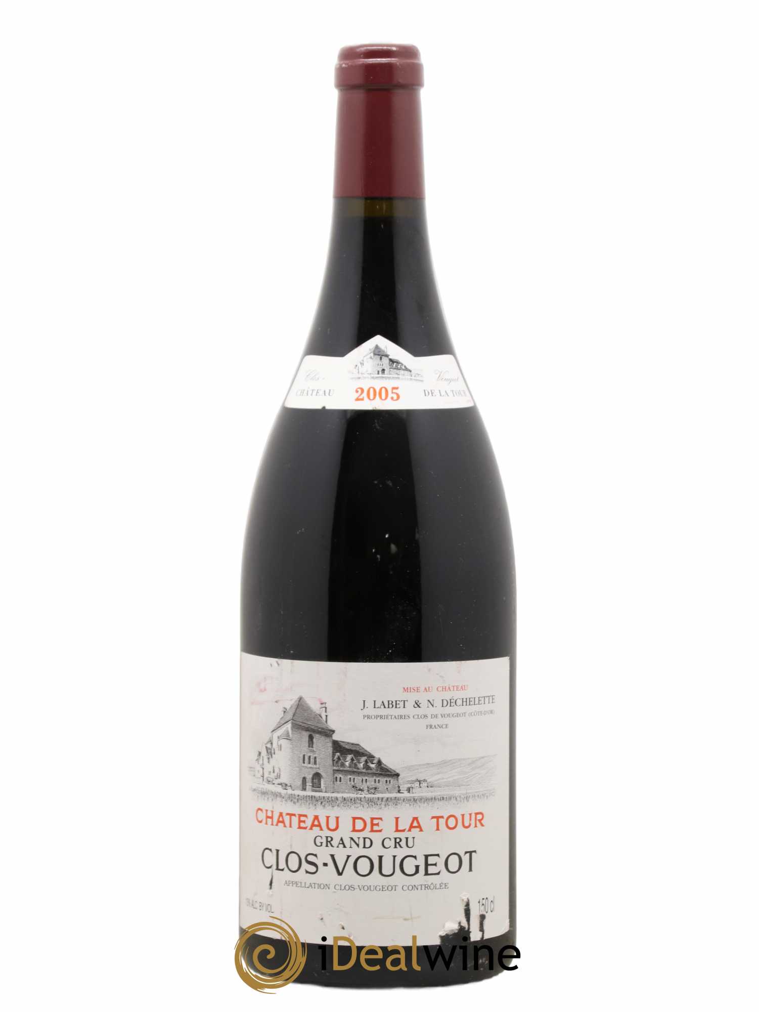 Clos de Vougeot Grand Cru Château de La Tour 2005 - Lot de 1 magnum - 0