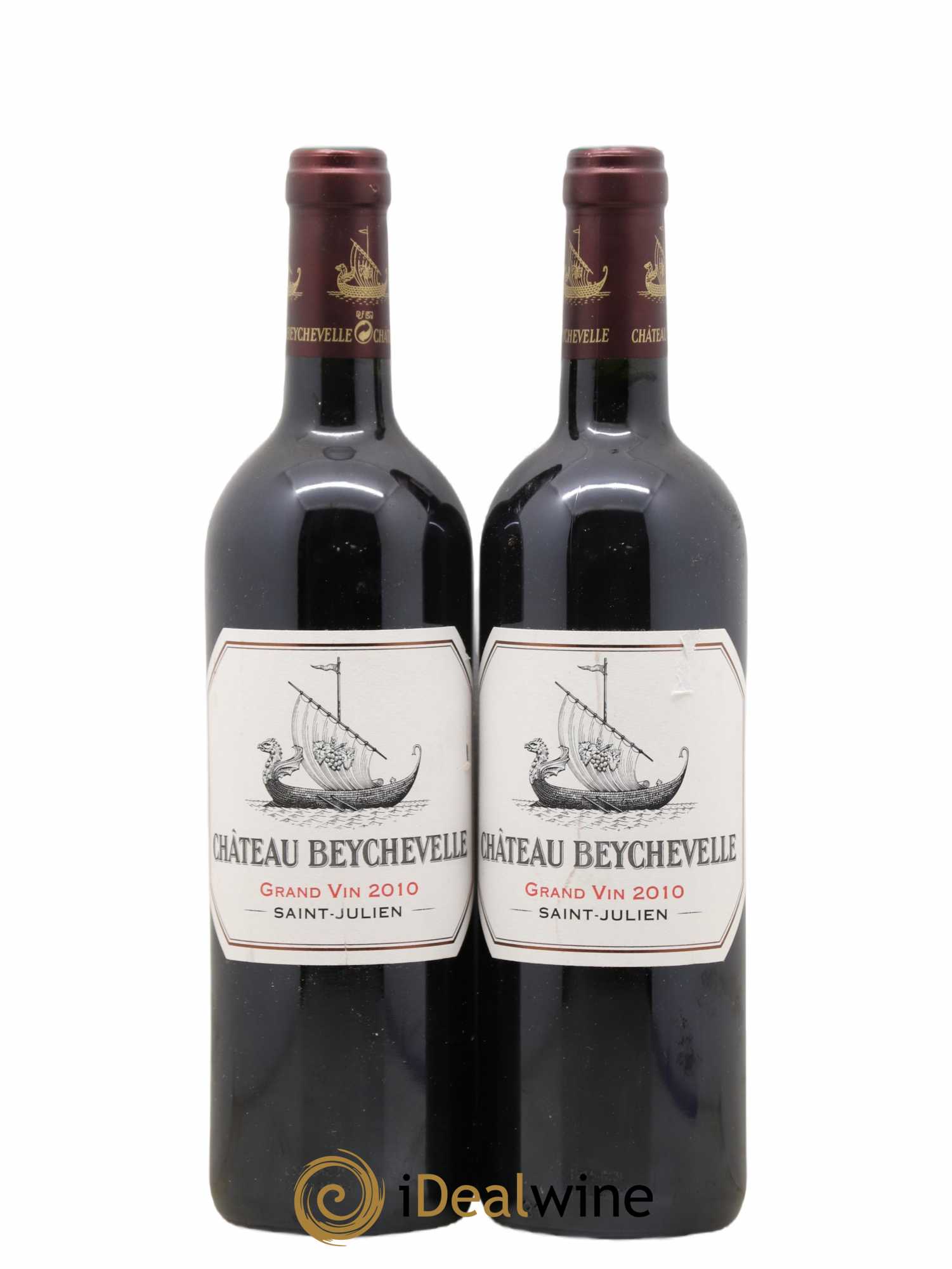 Château Beychevelle 4ème Grand Cru Classé 2010 - Lot de 2 bouteilles - 0
