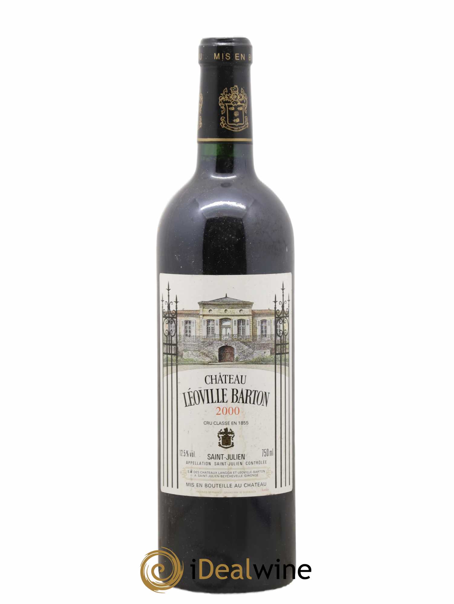 Château Léoville Barton 2ème Grand Cru Classé 2000 - Lot de 1 bouteille - 0
