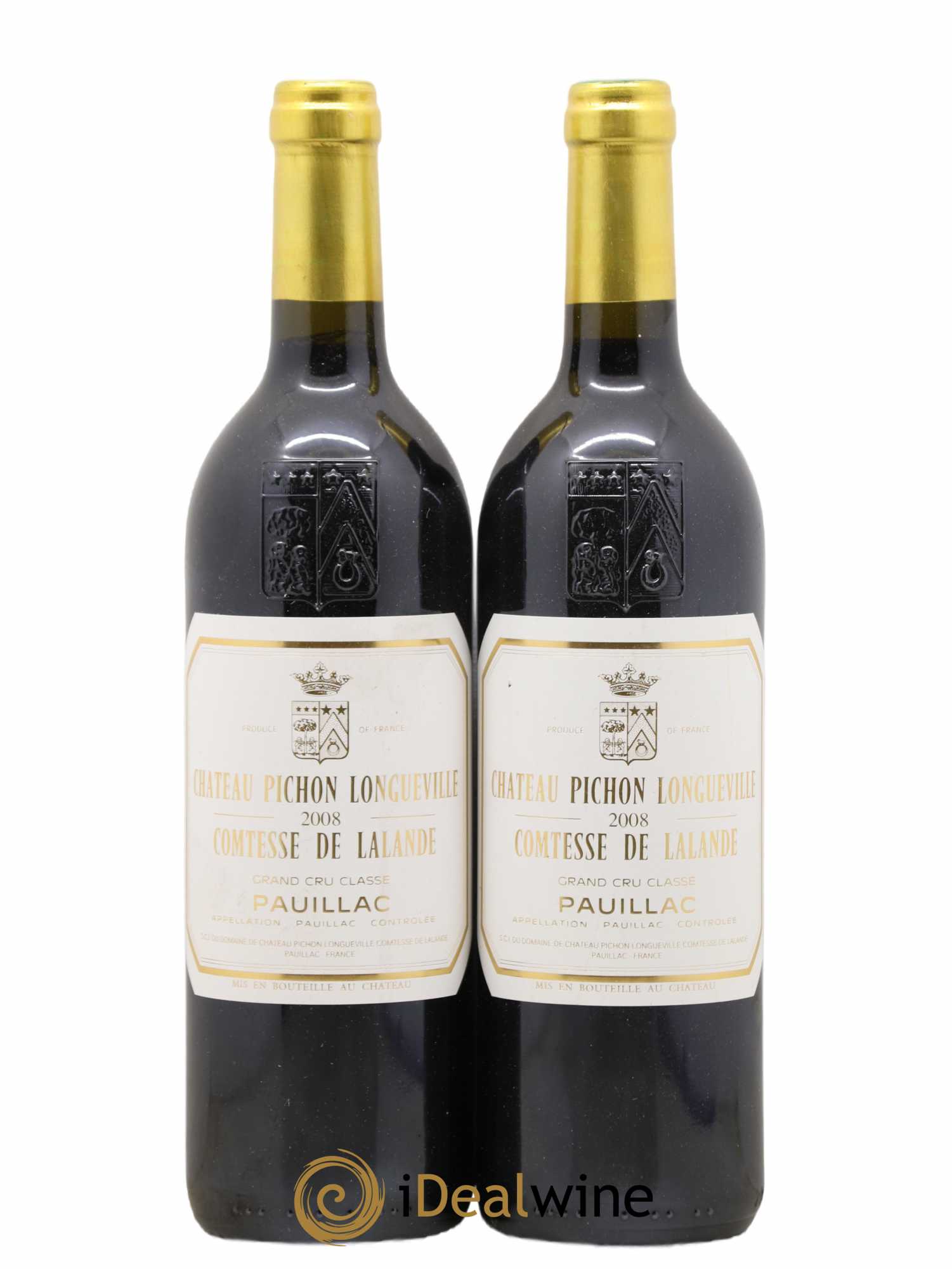 Château Pichon Longueville Comtesse de Lalande 2ème Grand Cru Classé 2008 - Lot de 2 bouteilles - 0