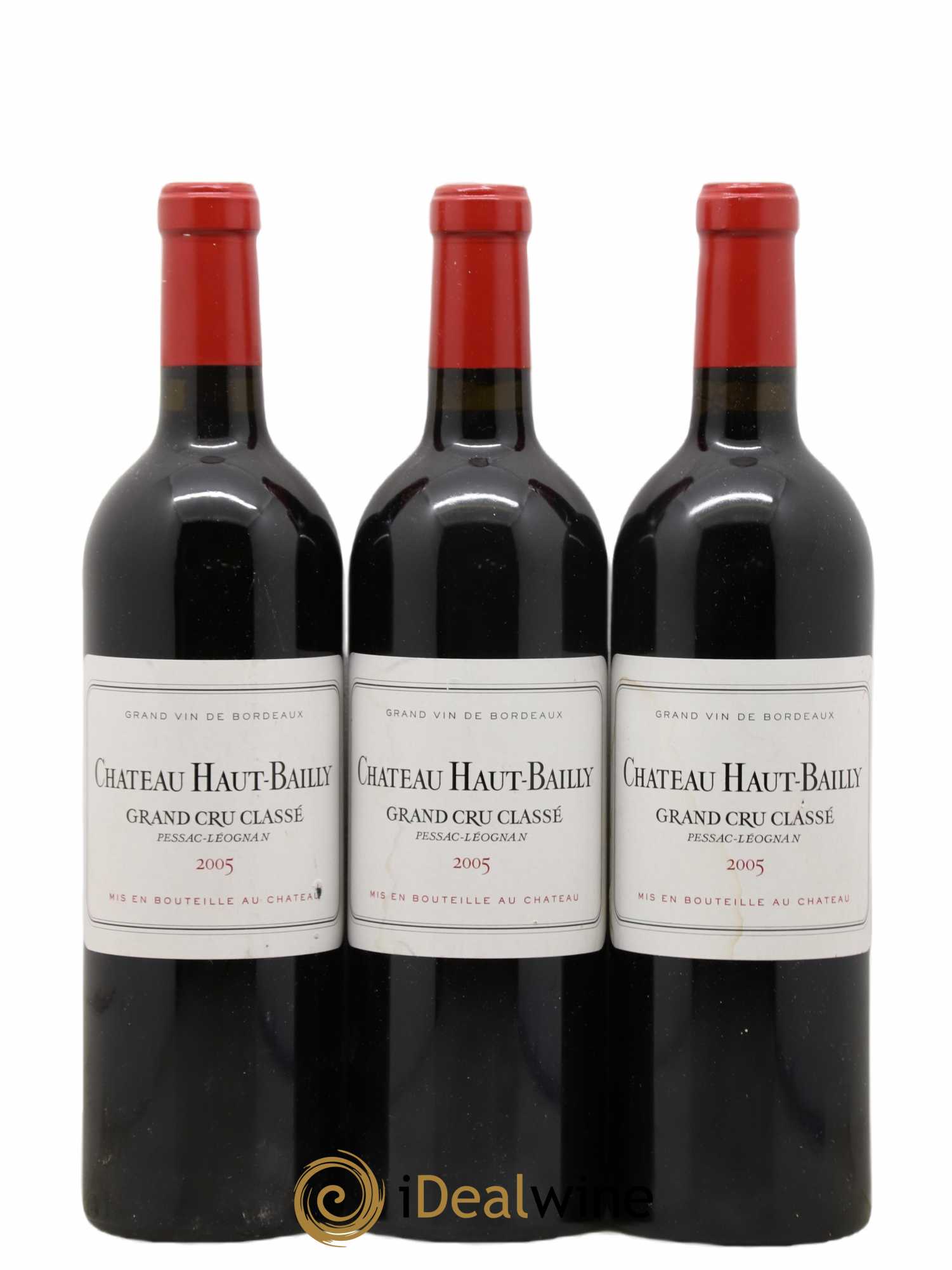 Château Haut-Bailly Cru Classé de Graves 2005 - Lot de 6 bouteilles - 1