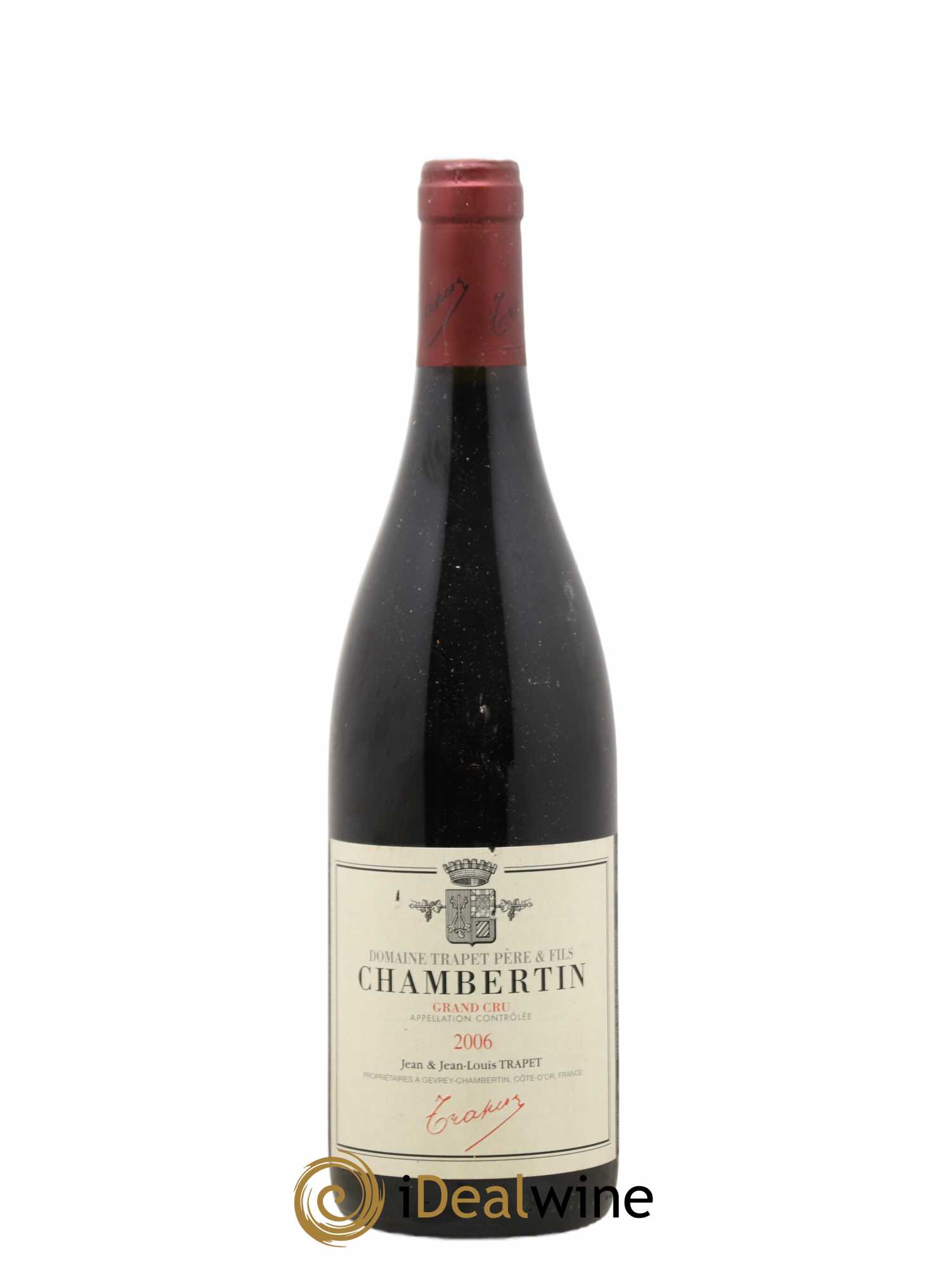 Chambertin Grand Cru Domaine Trapet 2006 - Lot de 1 bouteille - 0