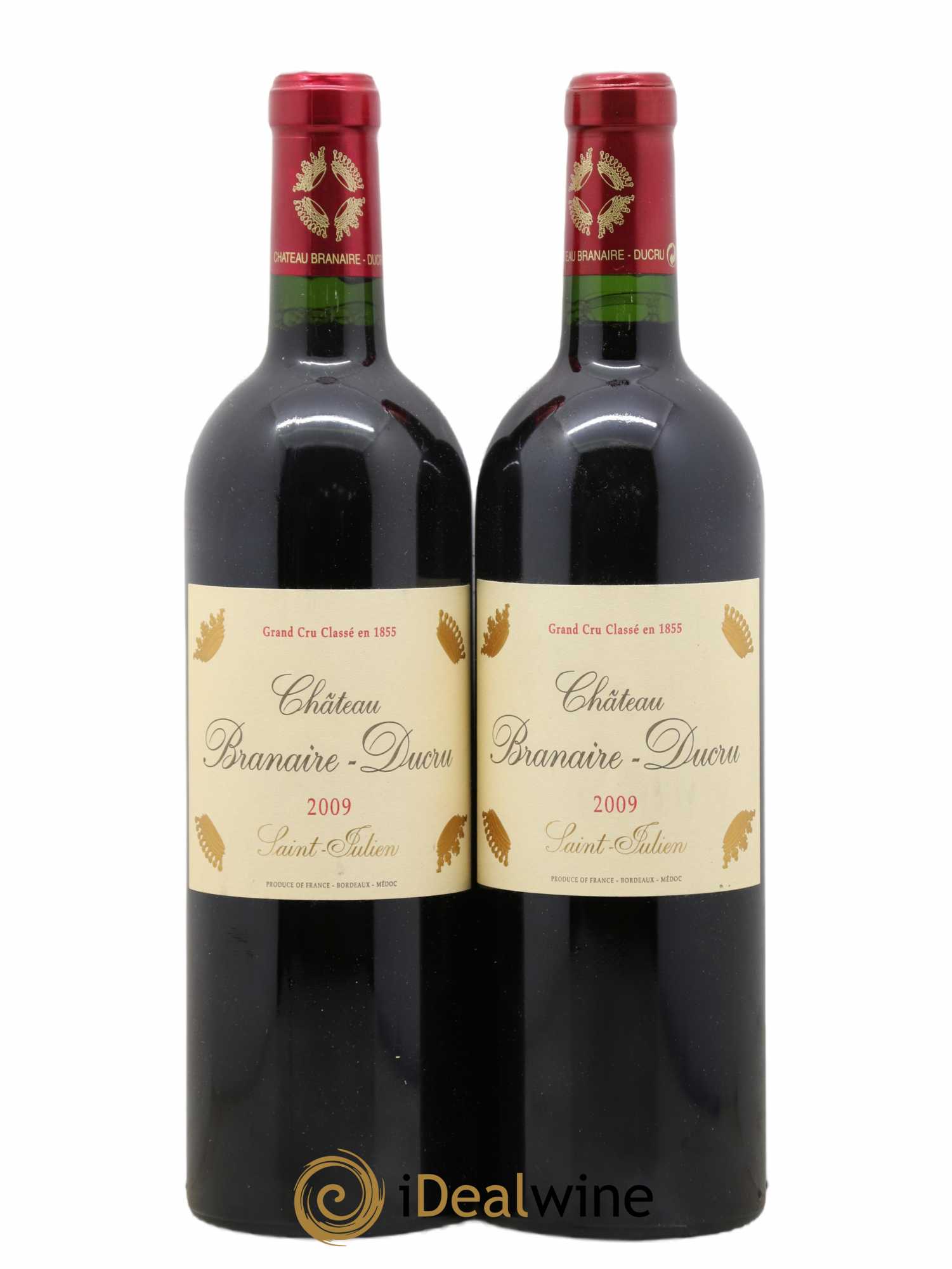 Château Branaire Ducru 4ème Grand Cru Classé 2009 - Lot de 2 bouteilles - 0