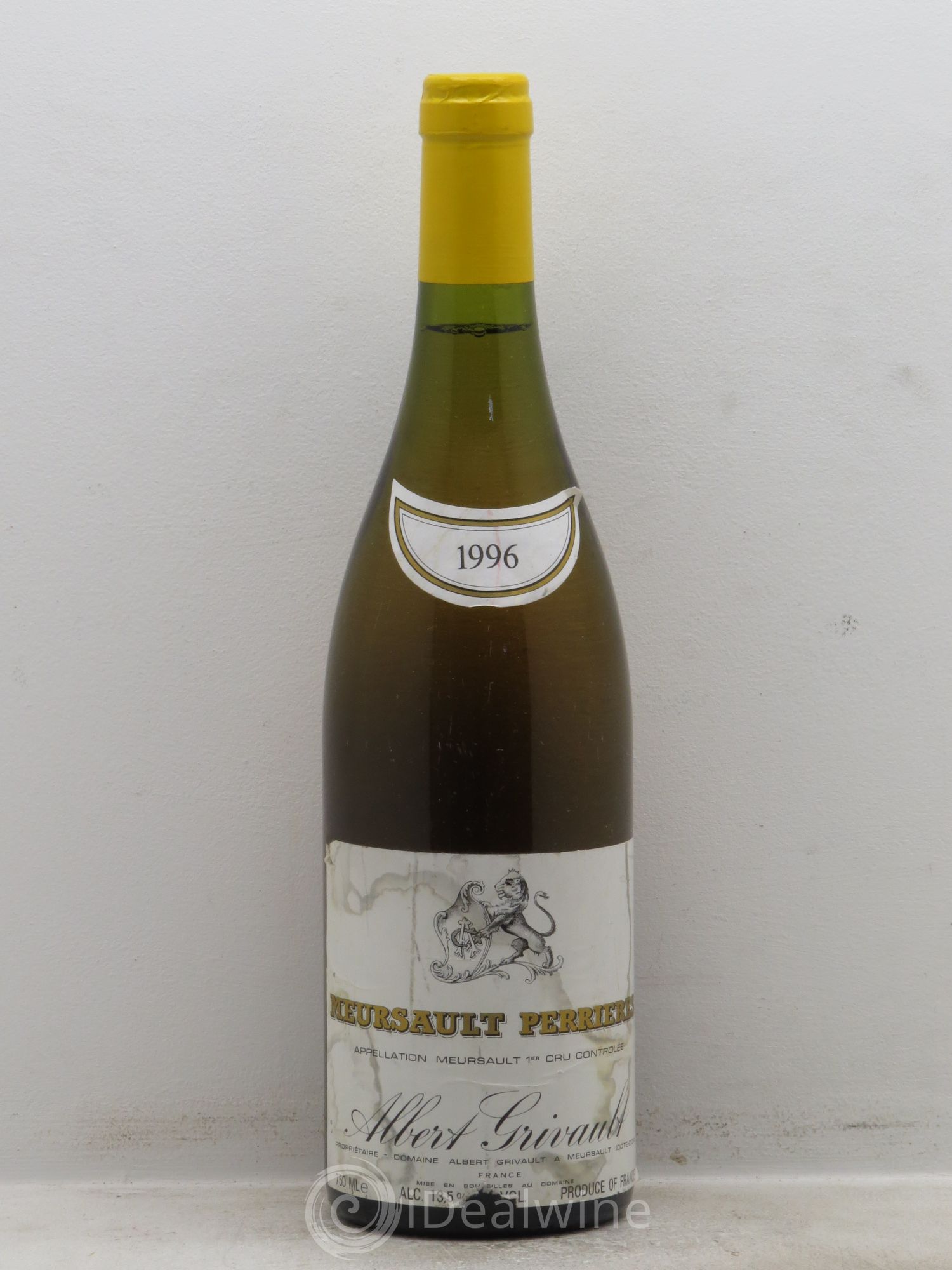 Meursault 1er Cru Perrières Albert Grivault 1996 - Lot de 1 bouteille - 0