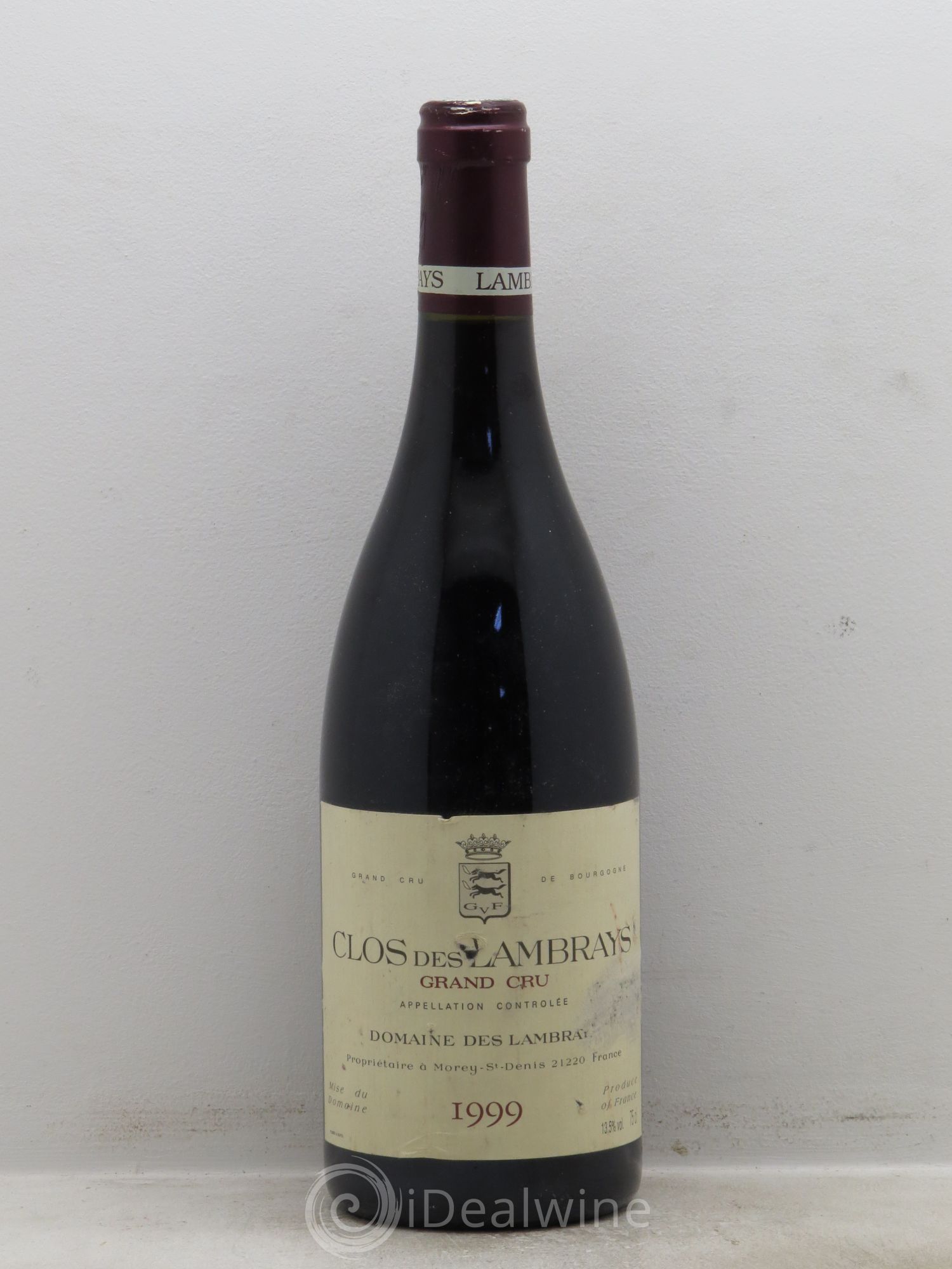 Clos des Lambrays Grand Cru Domaine des Lambrays 1999 - Lot de 1 bouteille - 0