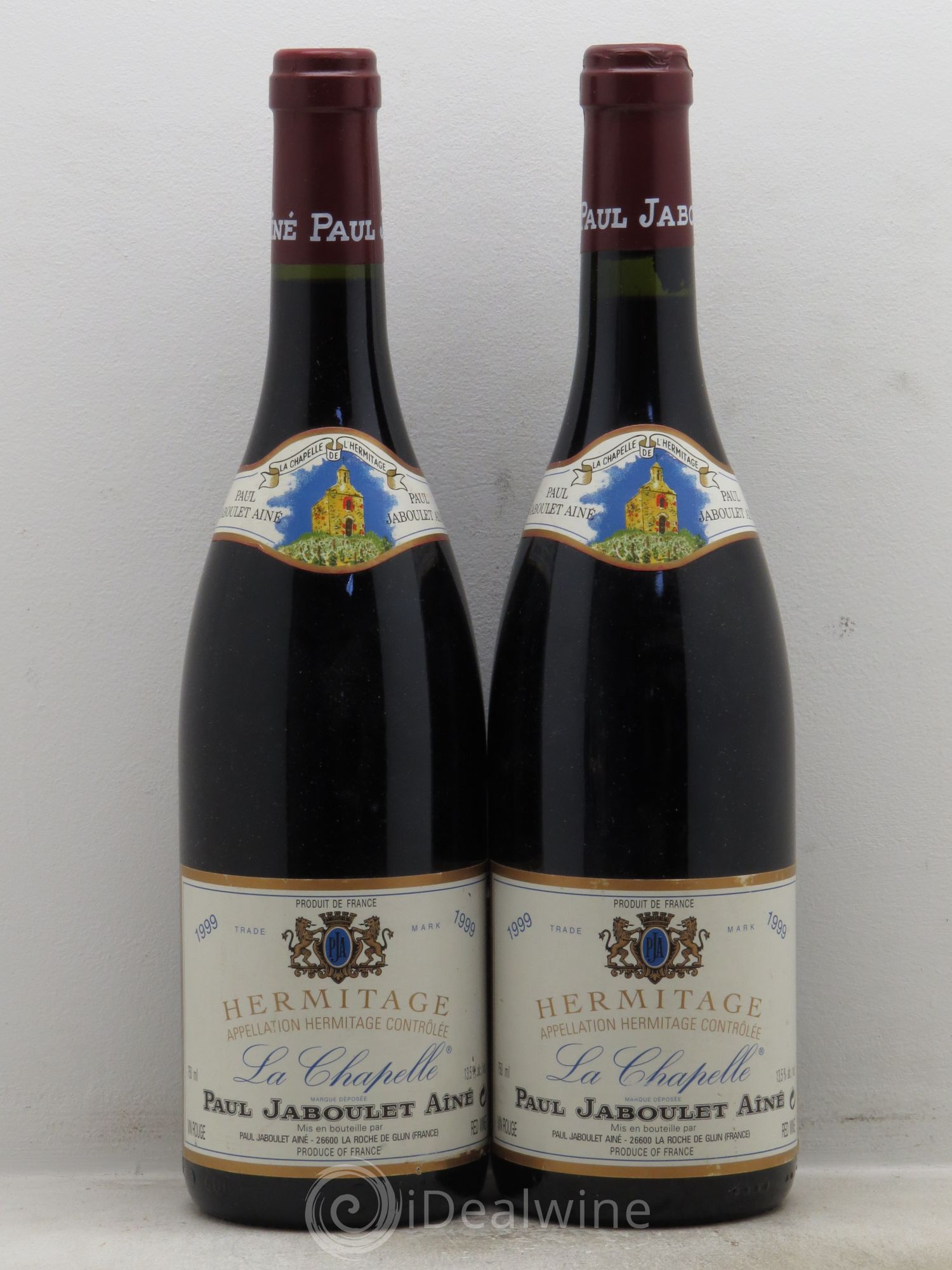 Hermitage La Chapelle Paul Jaboulet Ainé 1999 - Lot de 2 bouteilles - 0
