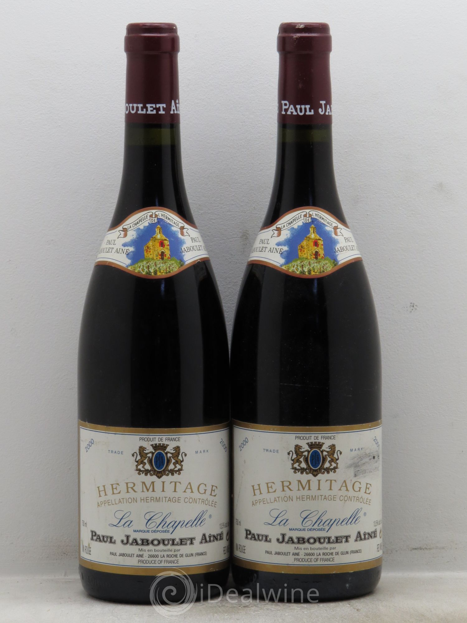 Hermitage La Chapelle Paul Jaboulet Ainé 2000 - Lot de 2 bouteilles - 0