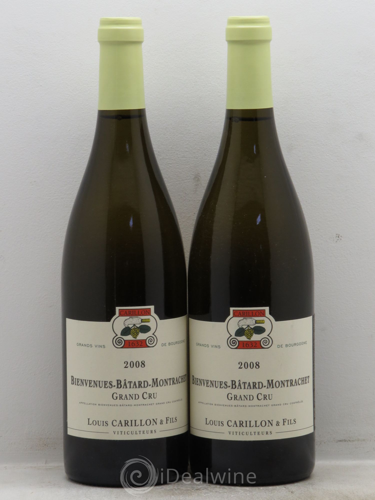 Bienvenues-Bâtard-Montrachet Grand Cru Louis Carillon & Fils 2008 - Lot de 2 bouteilles - 0