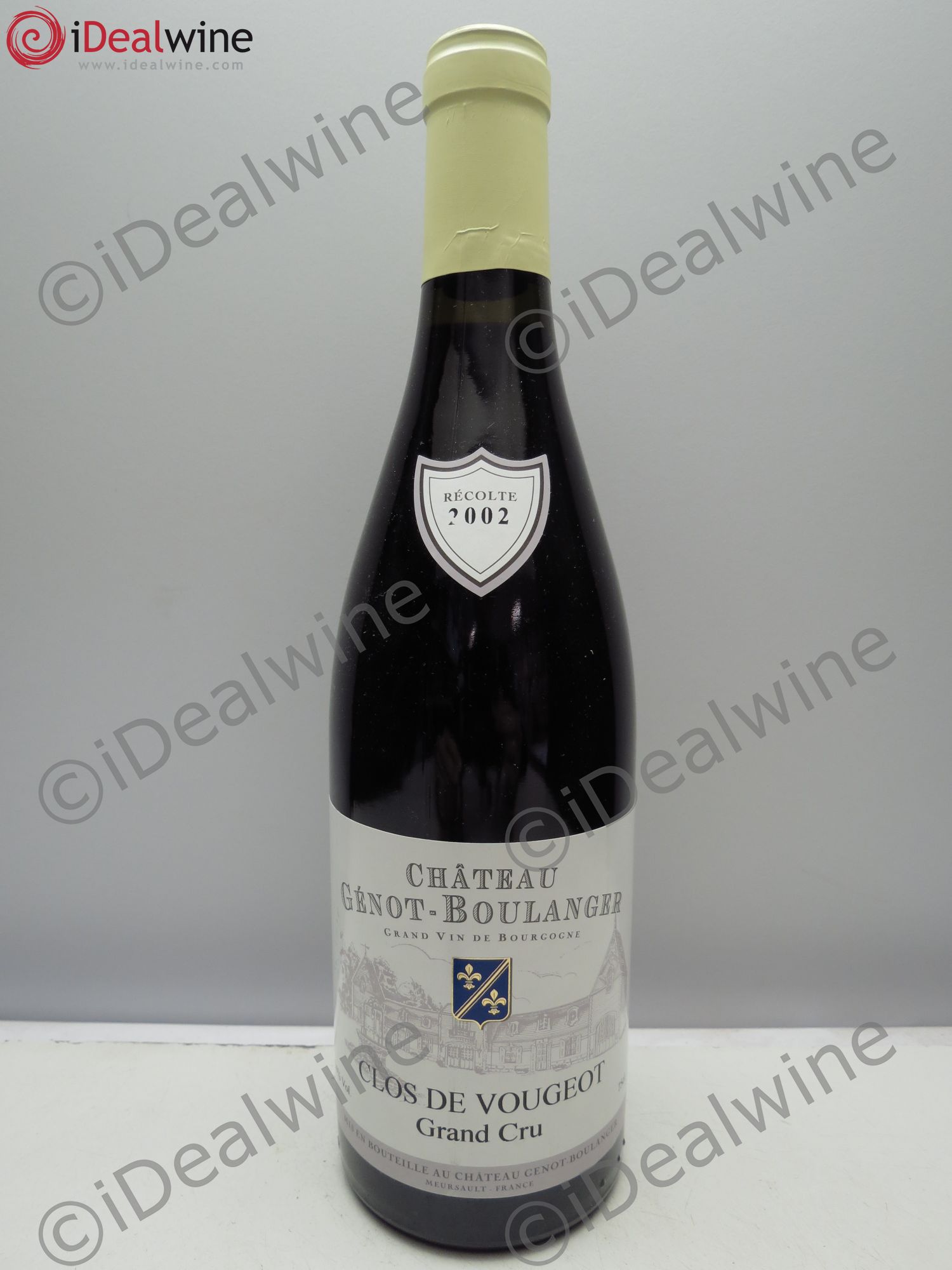 Clos de Vougeot Grand Cru Château Génot-Boulanger (sans prix de réserve / no reserve) 2002 - Posten von 1 Flasche - 0