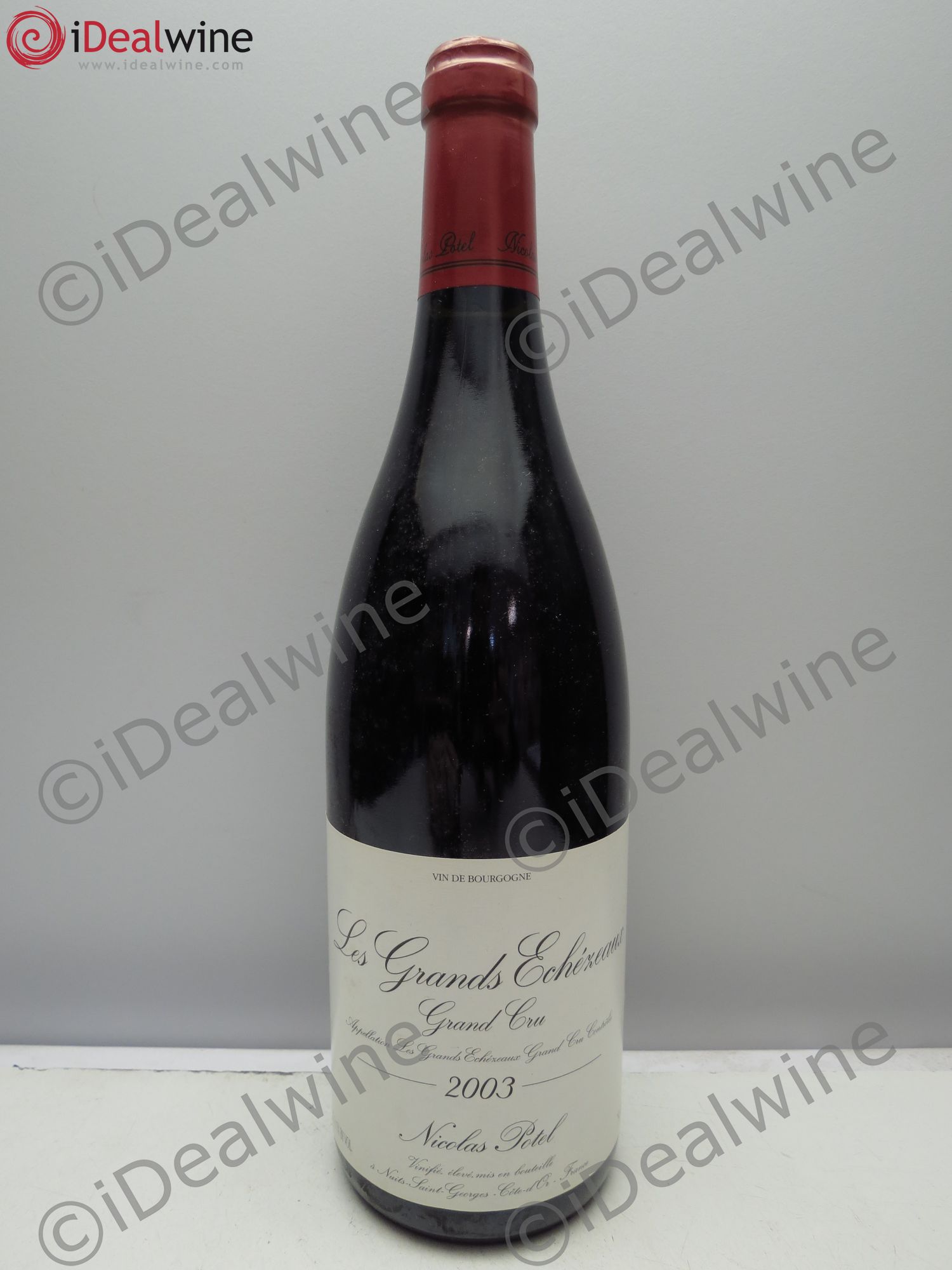 Grands-Echezeaux Grand Cru N.Potel (sans prix de réserve / no reserve) 2003 - Posten von 1 Flasche - 0