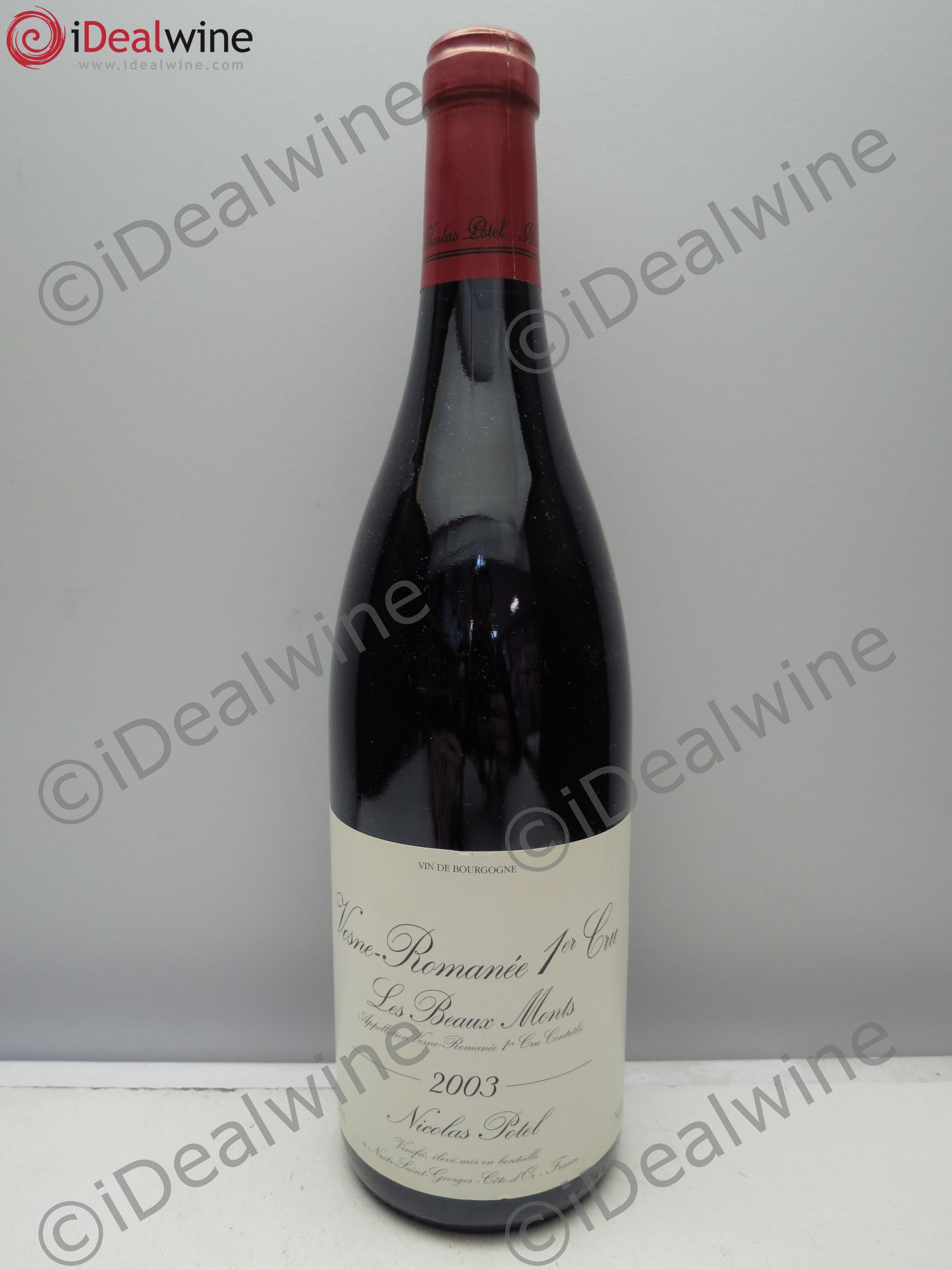 Vosne-Romanée 1er Cru N.Potel (sans prix de réserve / no reserve) 2003 - Posten von 1 Flasche - 0