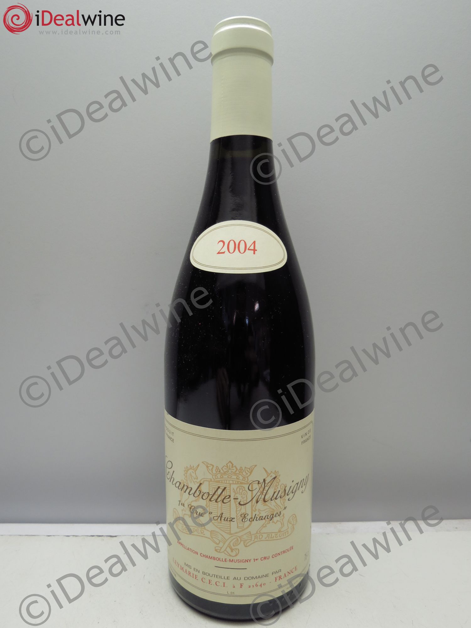 Chambolle-Musigny 1er Cru Domaine Leymarie (sans prix de réserve / no reserve) 2004 - Posten von 1 Flasche - 0