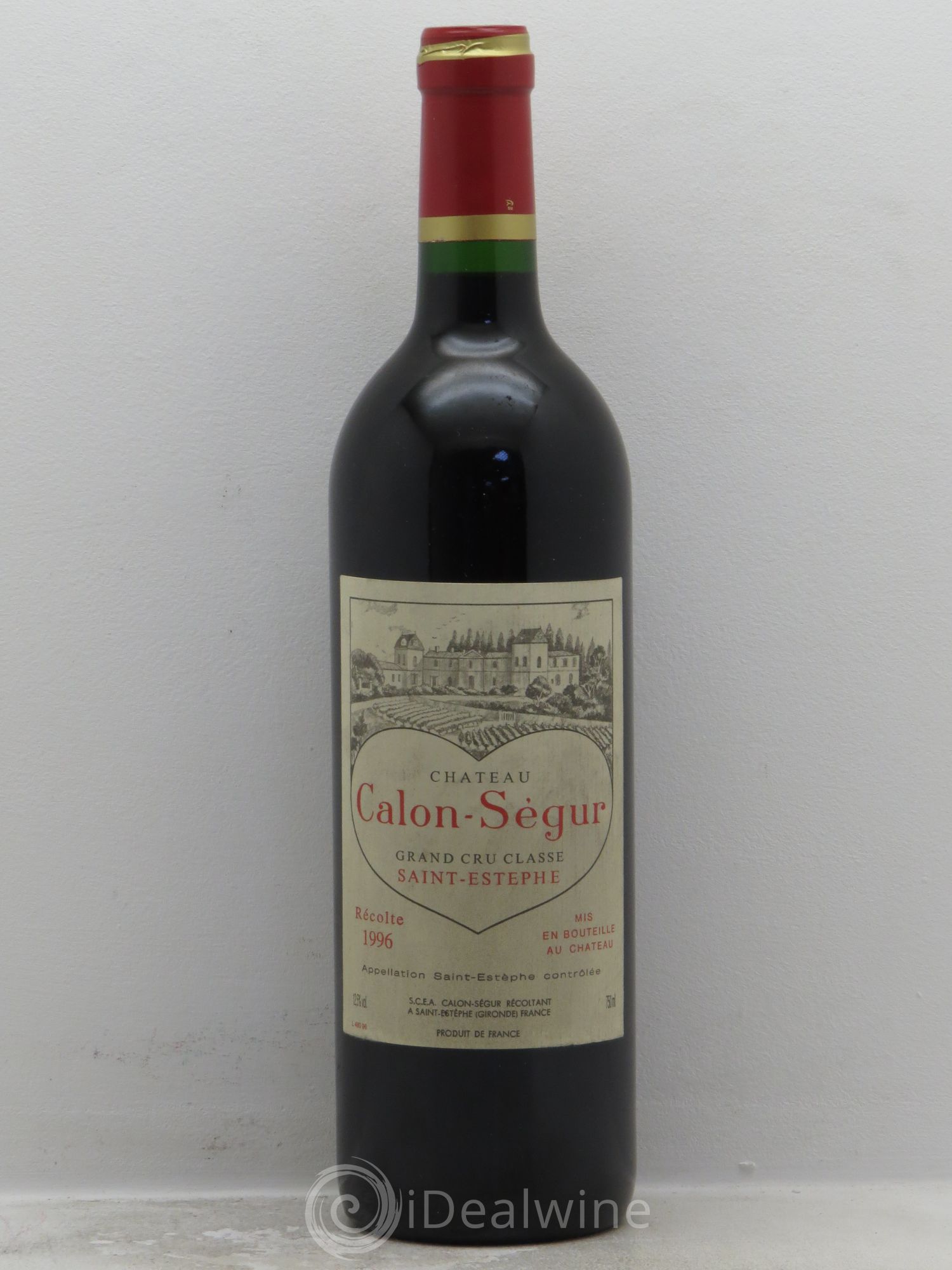 Château Calon Ségur 3ème Grand Cru Classé (sans prix de réserve) 1996 - Lot de 1 bouteille - 0