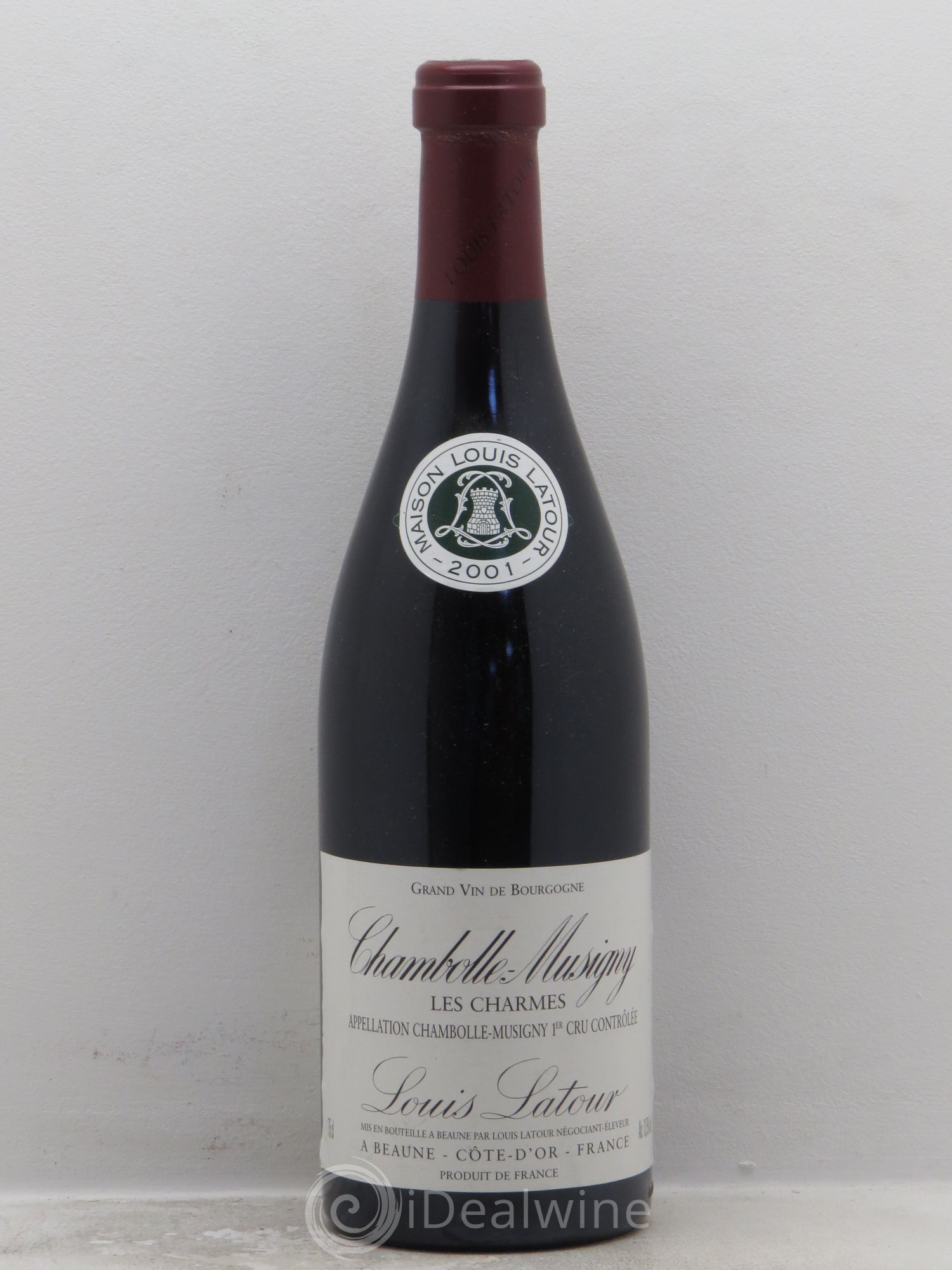 Chambolle-Musigny 1er Cru Louis Latour (sans prix de réserve) 2001 - Posten von 1 Flasche - 0