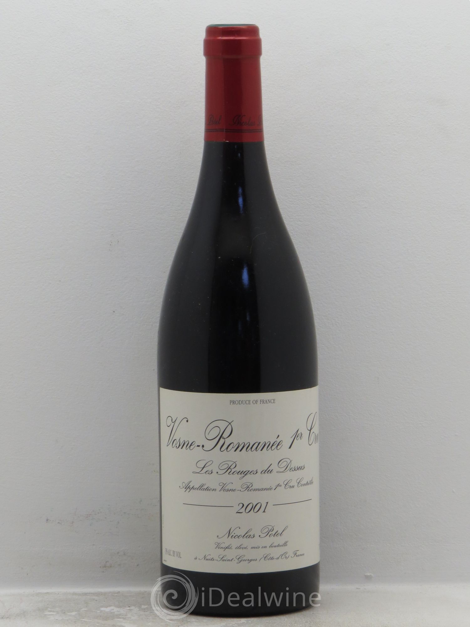 Vosne-Romanée 1er Cru les Rouges du Dessus Nicolas Potel (sans prix de réserve) 2001 - Lot de 1 bouteille - 0