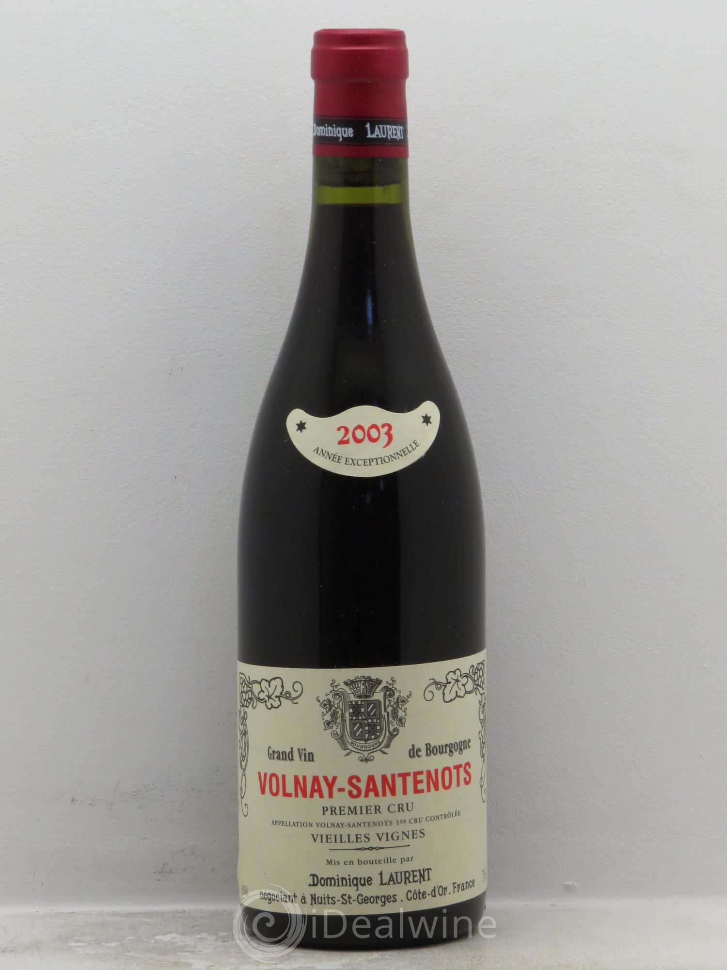 Volnay 1er Cru Dominique Laurent Vieilles Vignes (sans prix de réserve) 2003 - Posten von 1 Flasche - 0