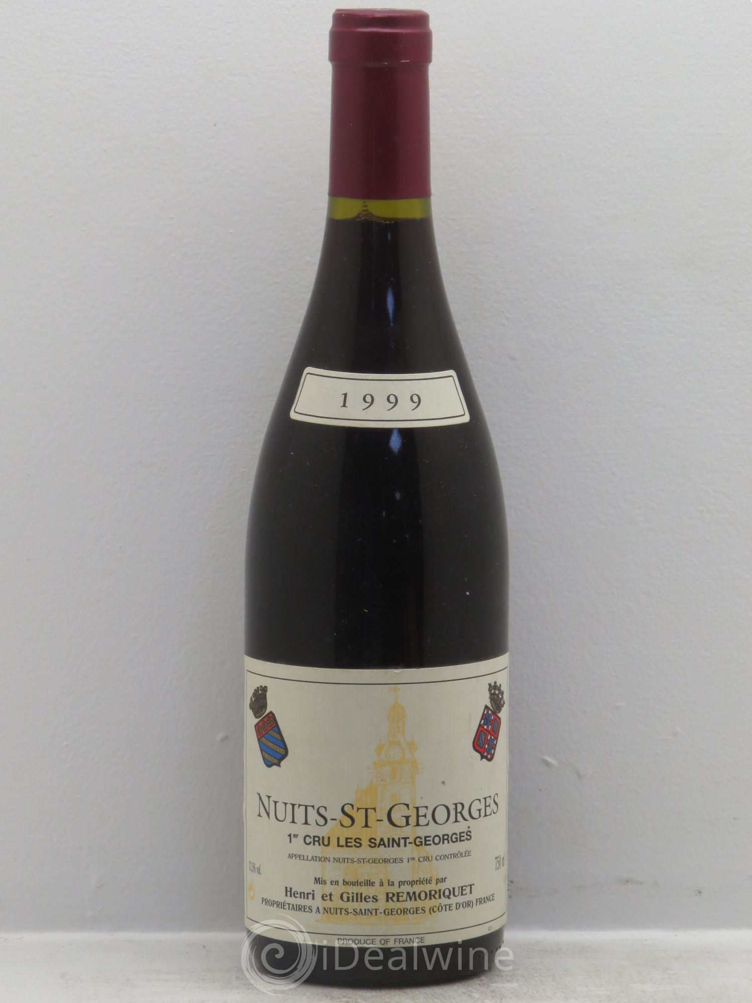 Nuits-Saint-Georges 1er Cru Domaine Remoriquet 1999 - Posten von 1 Flasche - 0