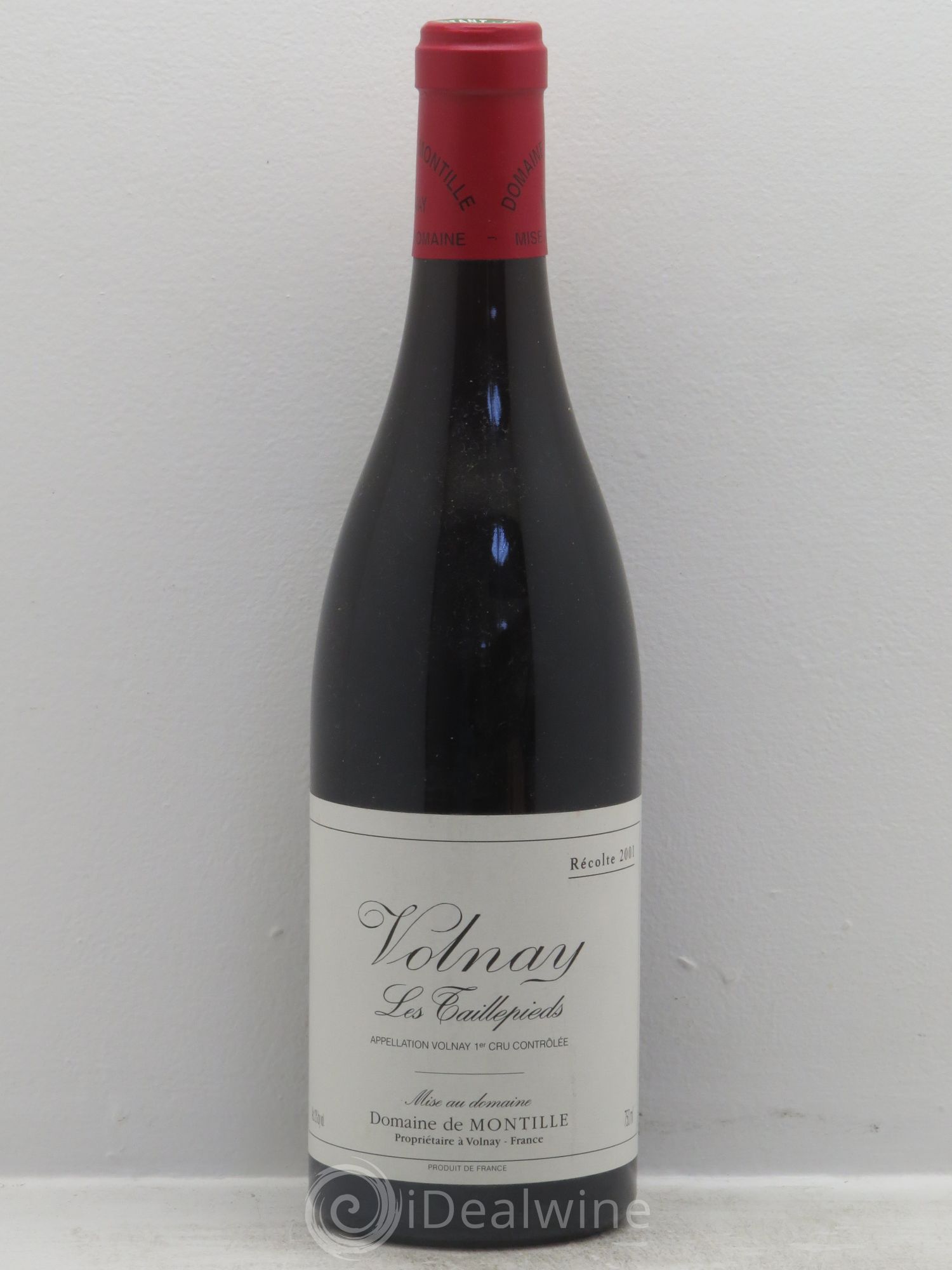 Volnay 1er Cru Les Taillepieds De Montille (Domaine) 2001 - Lot de 1 bouteille - 0