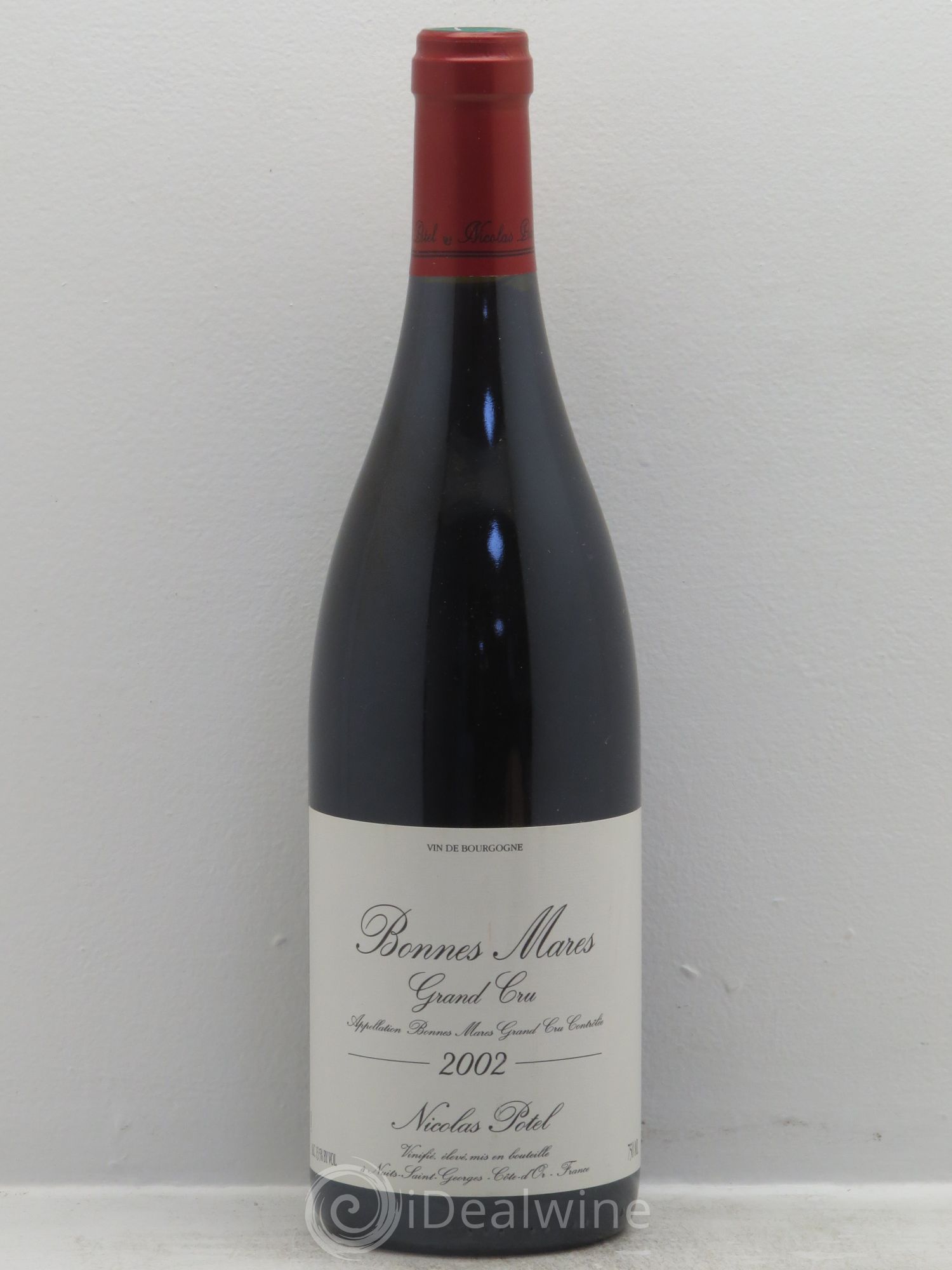 Bonnes-Mares Grand Cru Nicolas Potel 2002 - Lot de 1 bouteille - 0