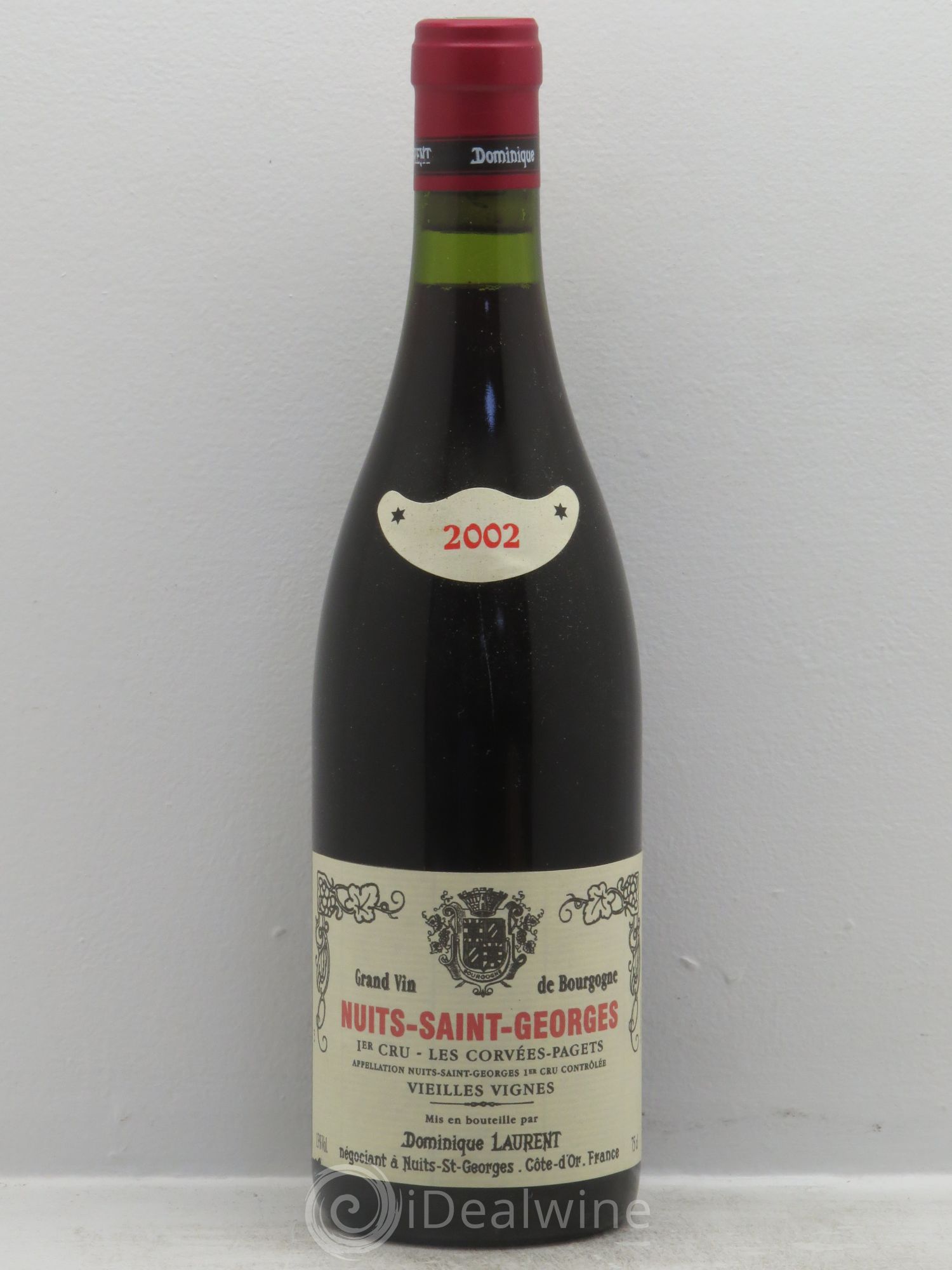 Nuits-Saint-Georges 1er Cru Les Corvées Pagets - Vieilles Vignes 2002 - Posten von 1 Flasche - 0