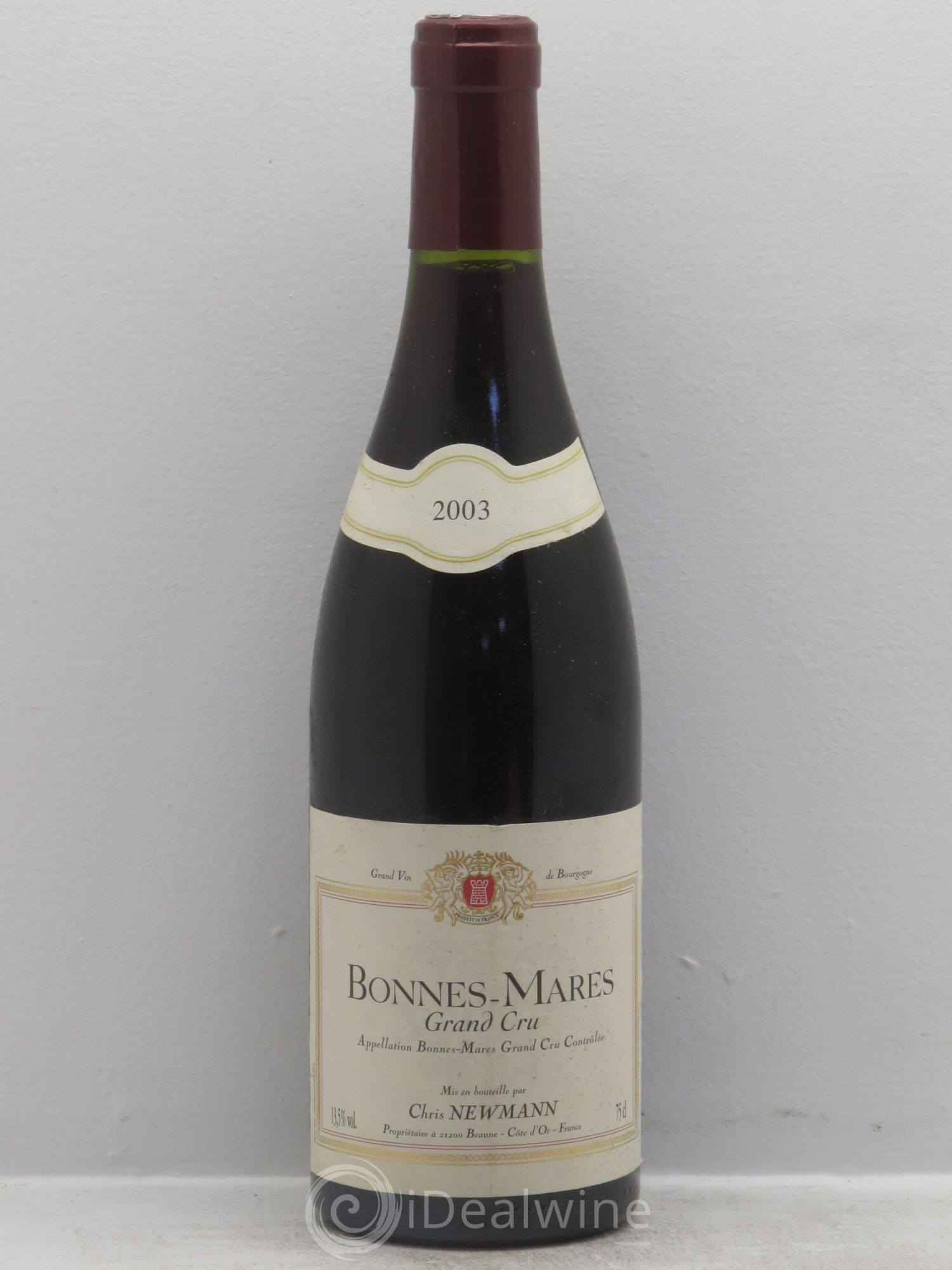 Bonnes-Mares Grand Cru 2003 - Lot de 1 bouteille - 0