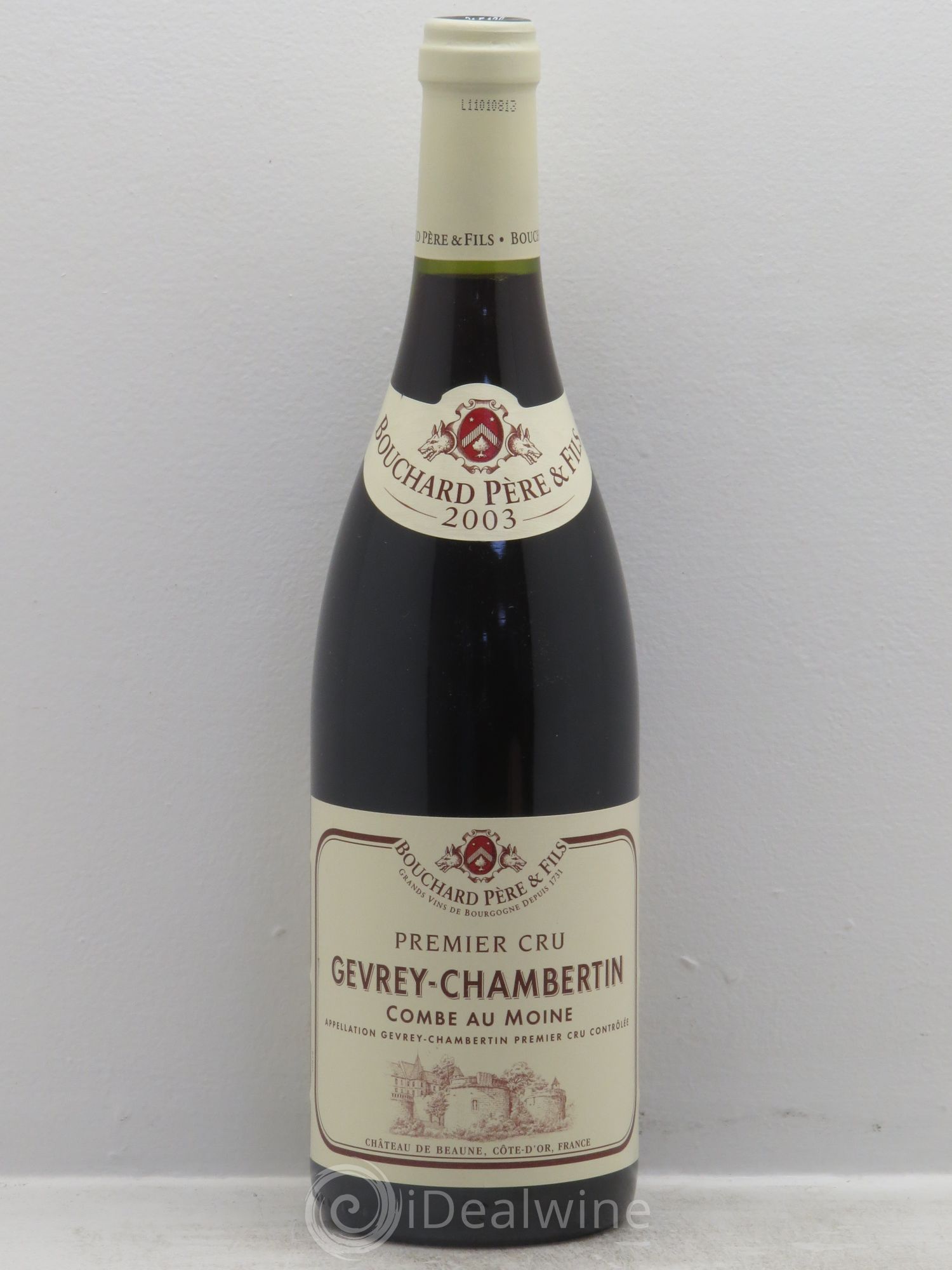 Gevrey-Chambertin Combe au Moine Bouchard Père & Fils (sans prix de réserve) 2003 - Lot de 1 bouteille - 0