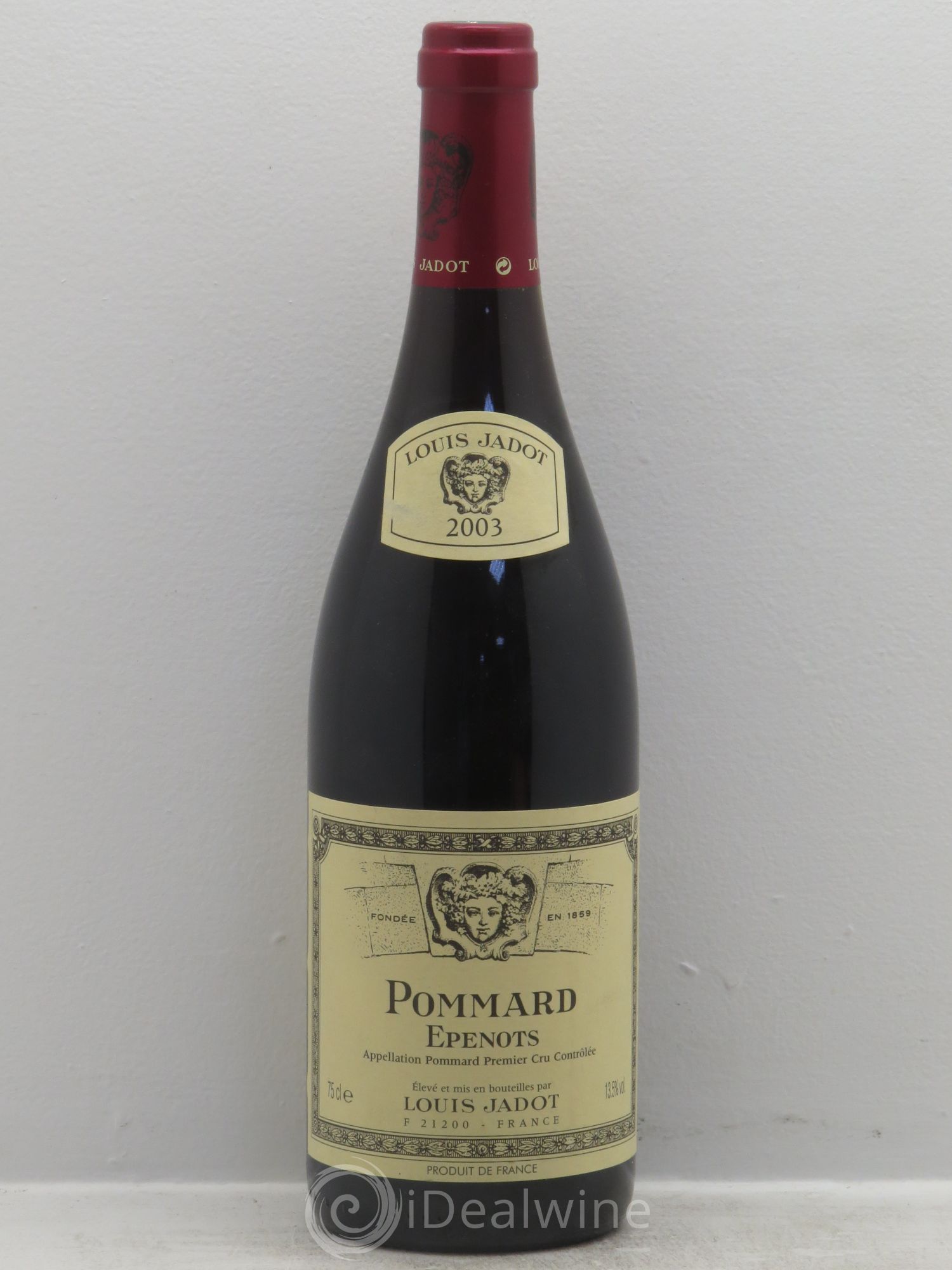 Pommard 1er Cru Les Epenots Maison Louis Jadot 2003 - Lot de 1 bouteille - 0