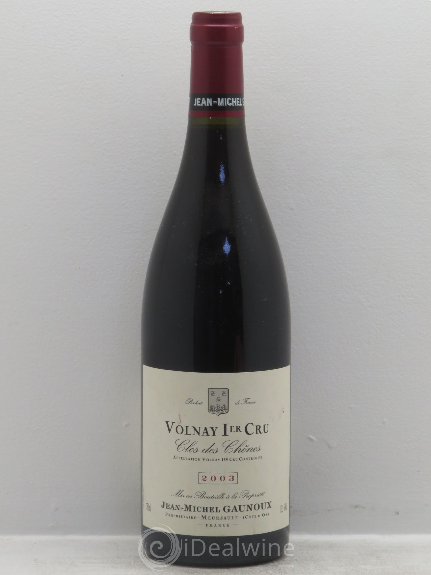 Volnay 1er Cru Domaine Jean-Michel Gaunoux (sans prix de réserve) 2003 - Posten von 1 Flasche - 0