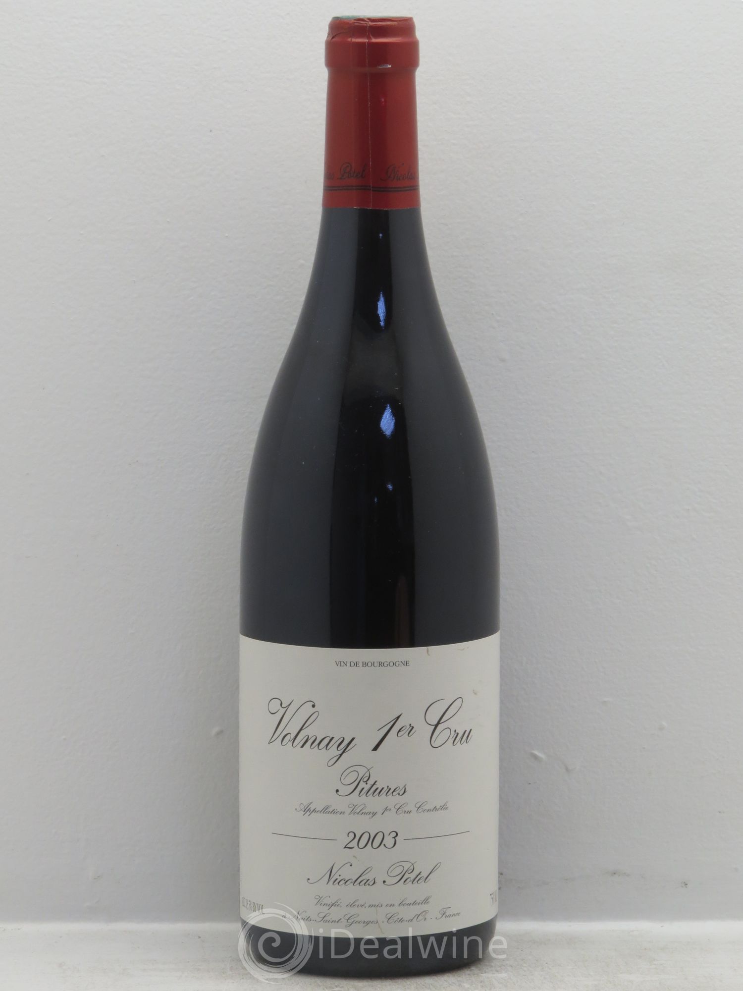 Volnay 1er Cru Domaine Nicolas Potel 2003 - Lot de 1 bouteille - 0
