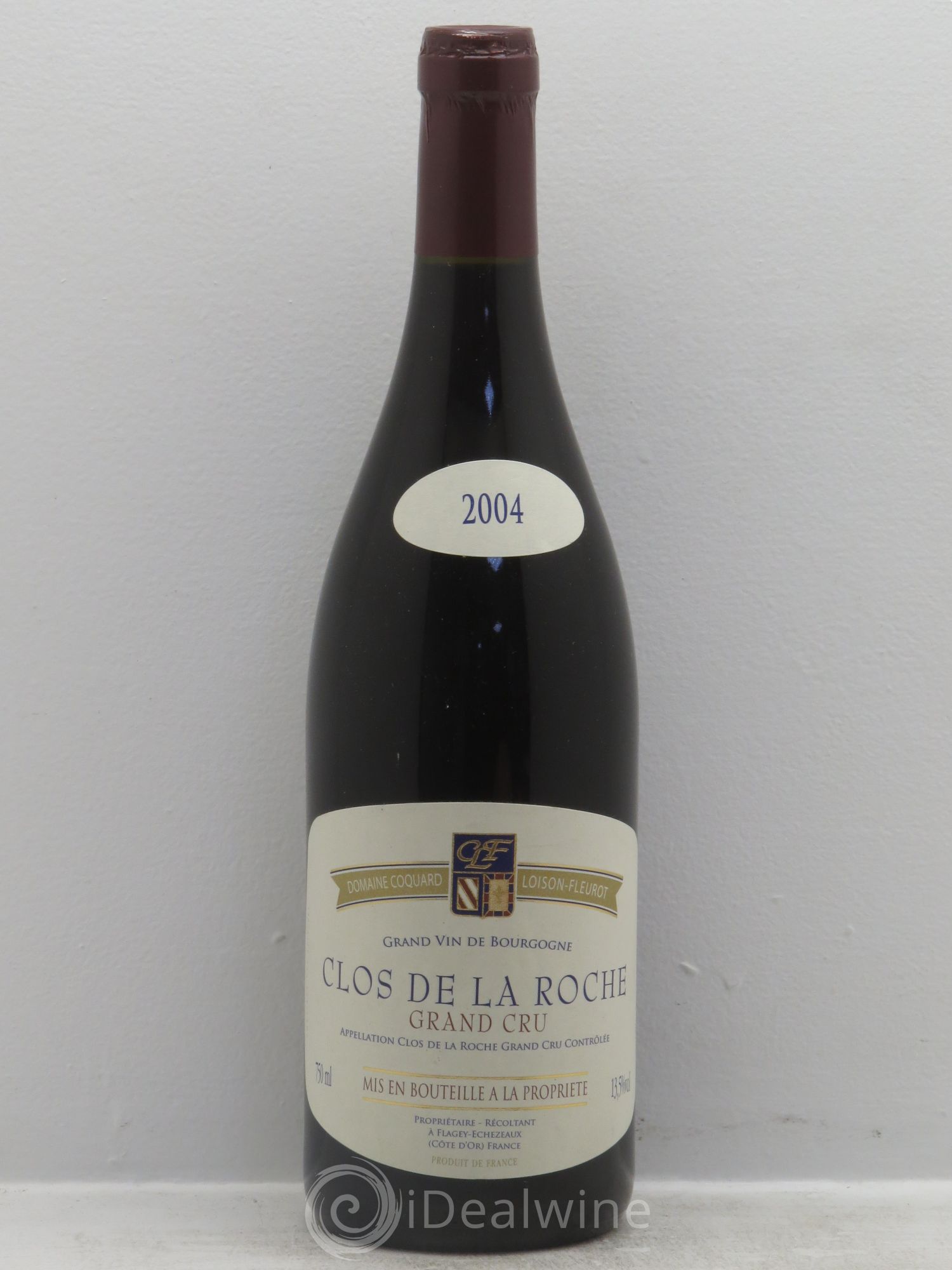 Clos de la Roche Grand Cru (sans prix de réserve) 2004 - Lot de 1 bouteille - 0