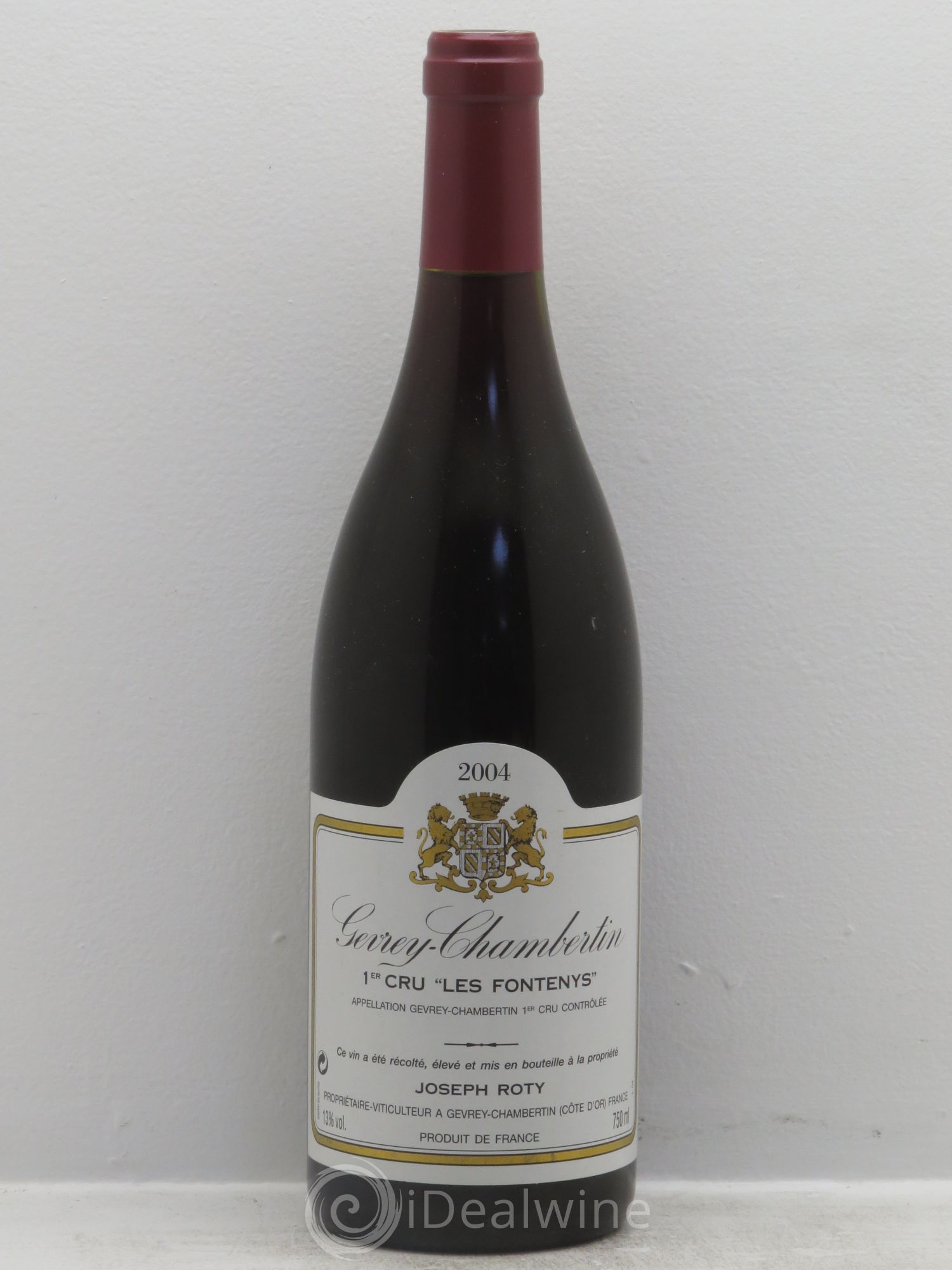 Gevrey-Chambertin 1er Cru Les Fontenys Joseph Roty (Domaine) 2004 - Lot de 1 bouteille - 0