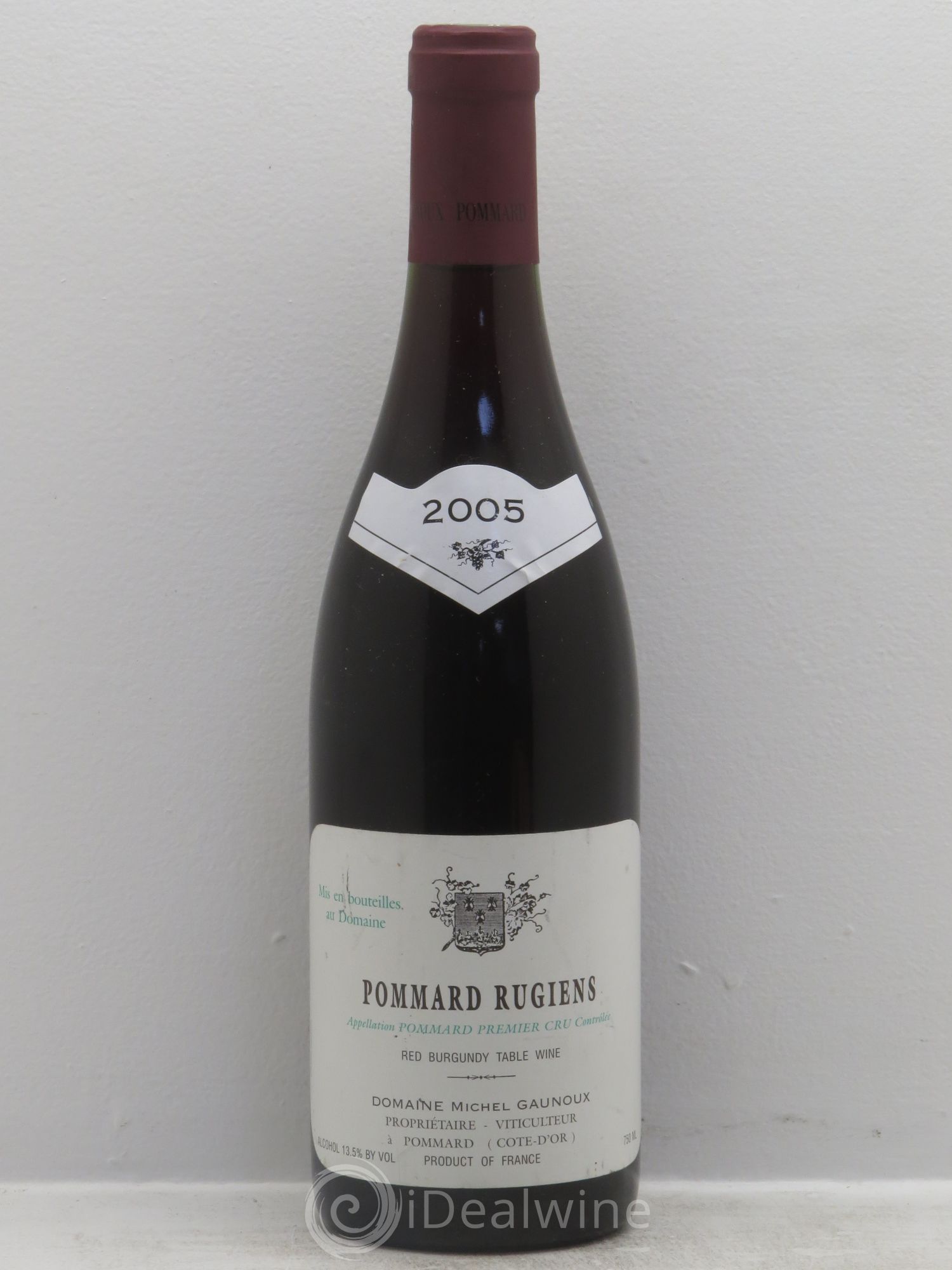Pommard 1er Cru Rugiens François Gaunoux (Domaine) 2005 - Lot de 1 bouteille - 0