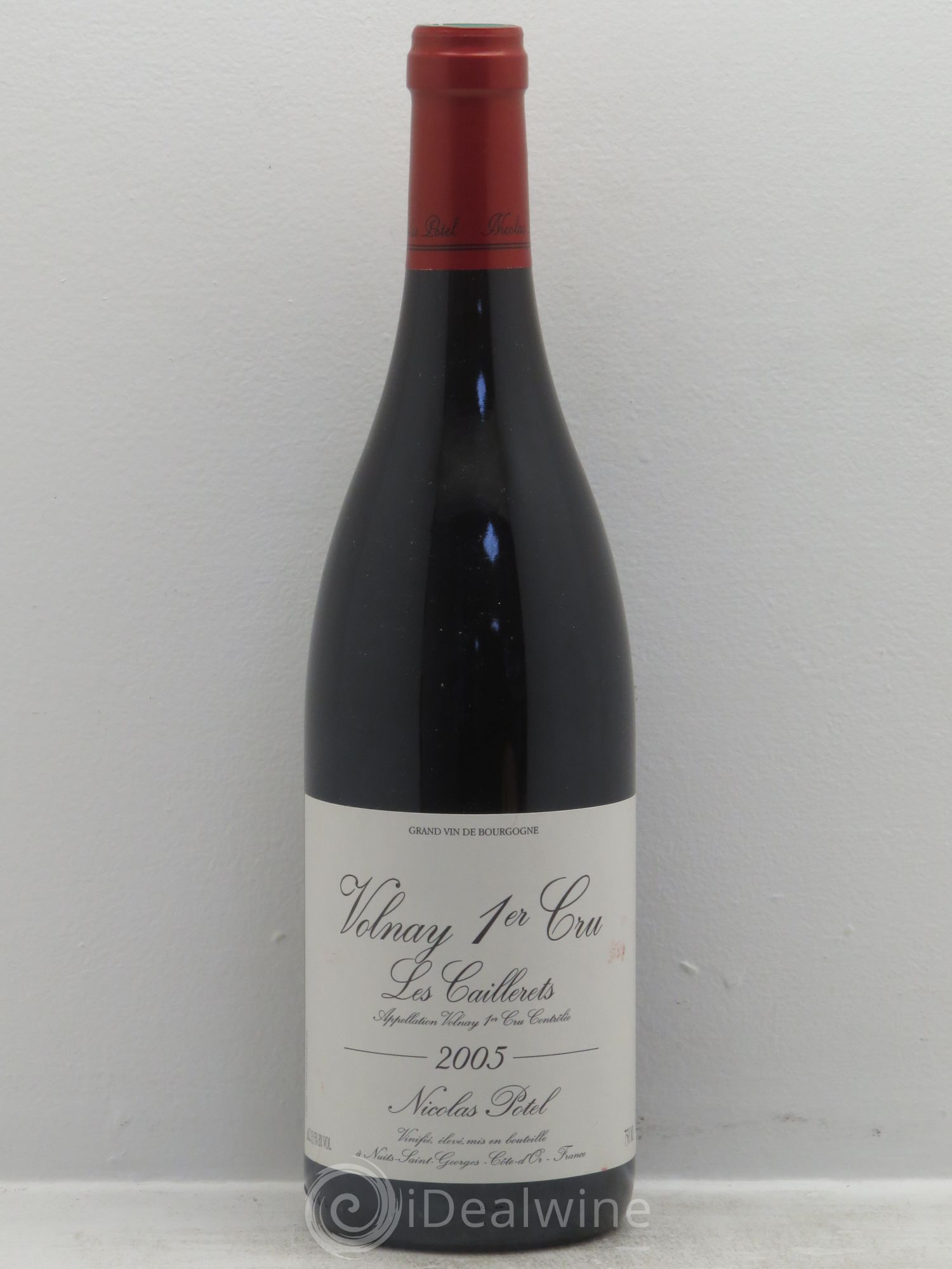 Volnay 1er Cru Domaine Nicolas Potel 2005 - Lot de 1 bouteille - 0