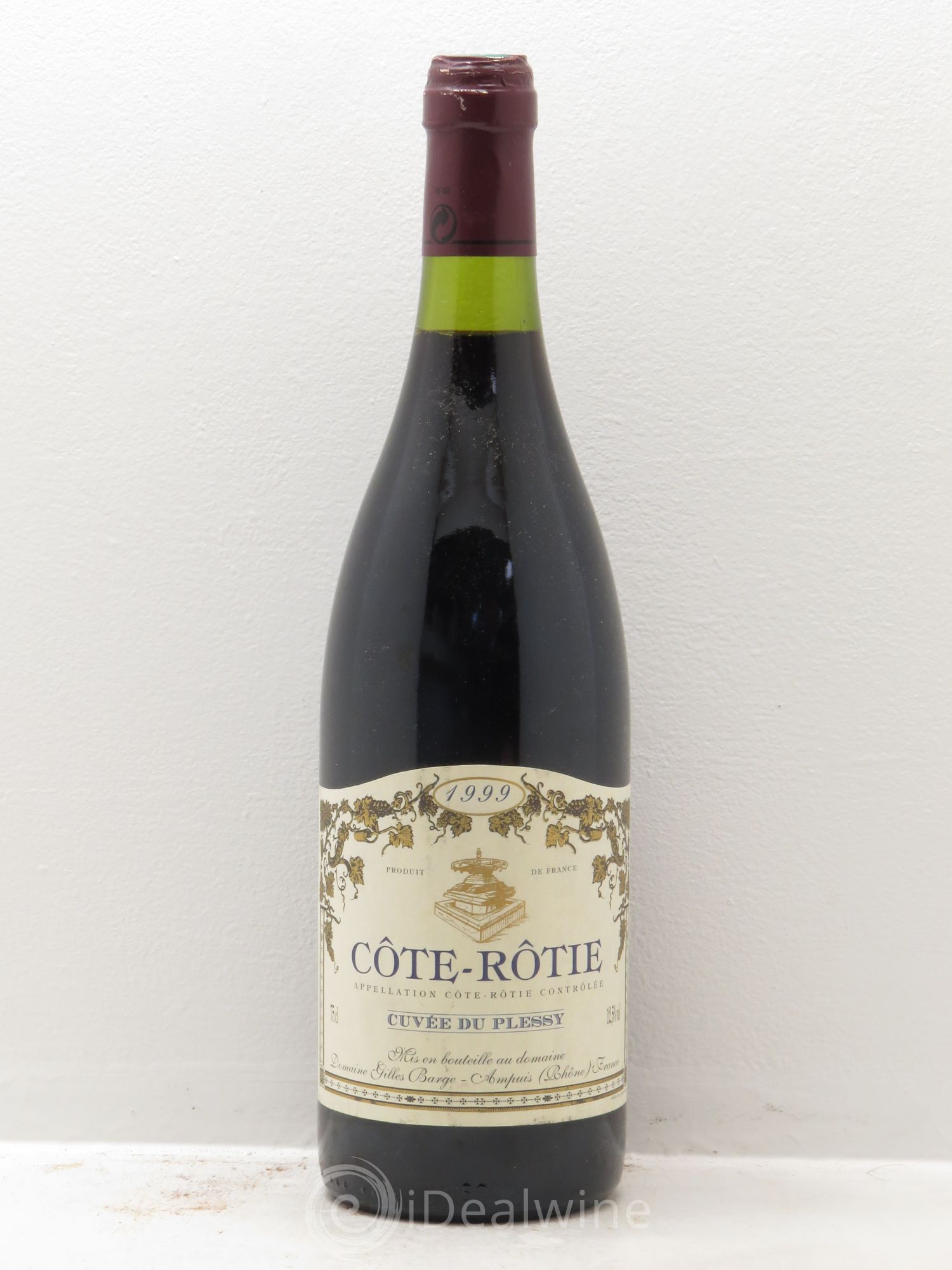 Côte-Rôtie Cuvée du Plessy (sans prix de réserve) 1999 - Posten von 1 Flasche - 0