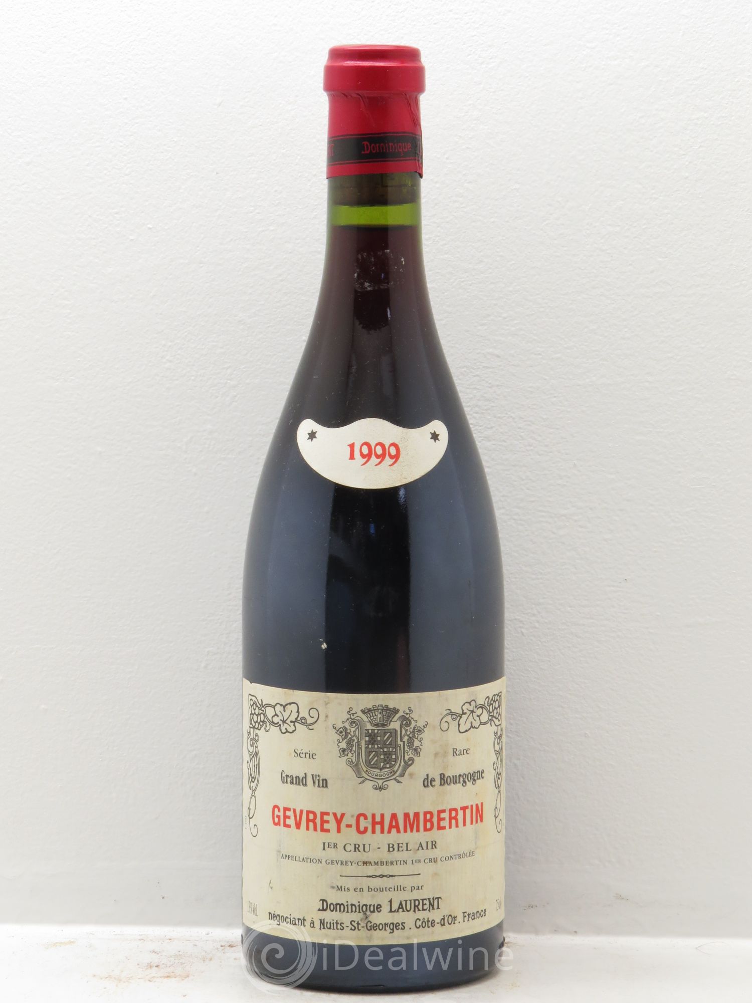 Gevrey-Chambertin 1er Cru Bel Air Dominique Laurent (sans prix de réserve) 1999 - Lot de 1 bouteille - 0
